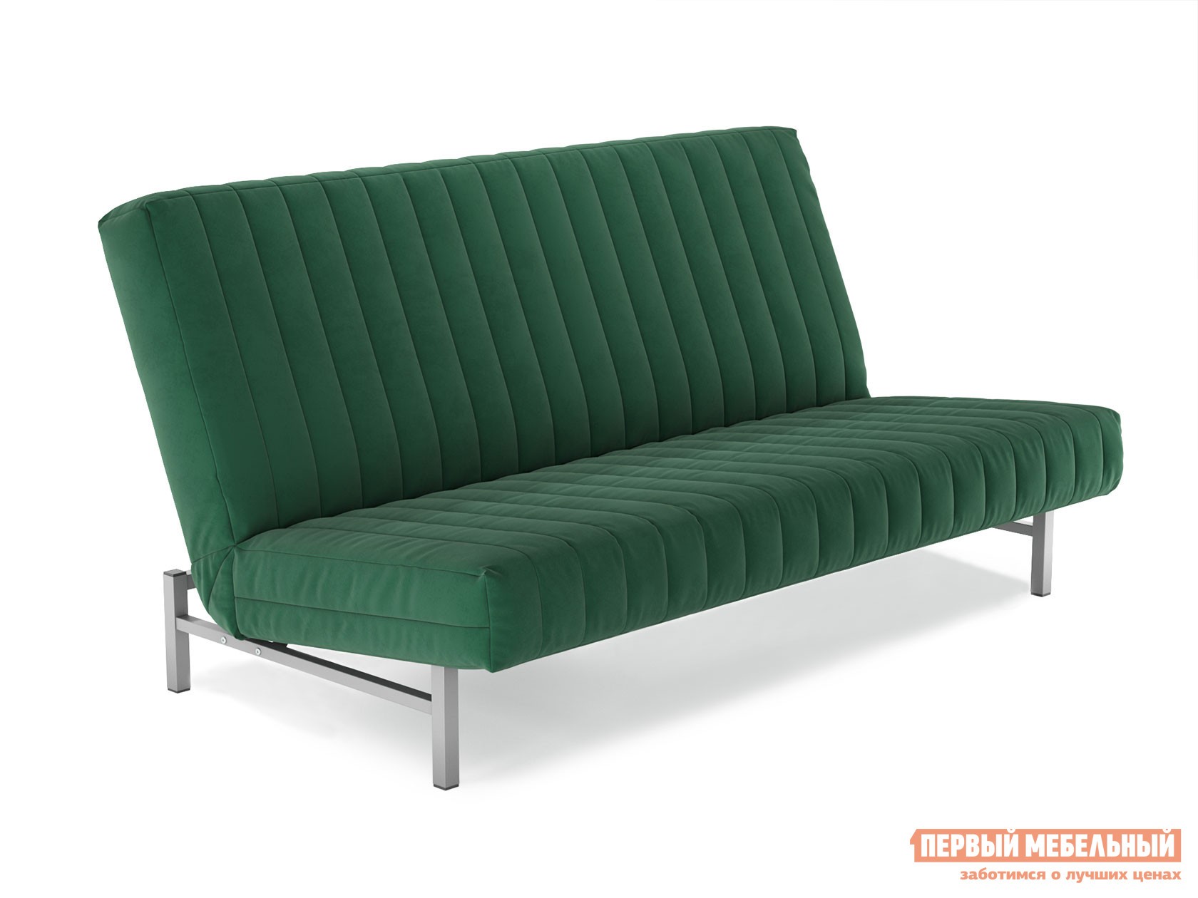 Прямой диван  Энтони Зеленый, велюр