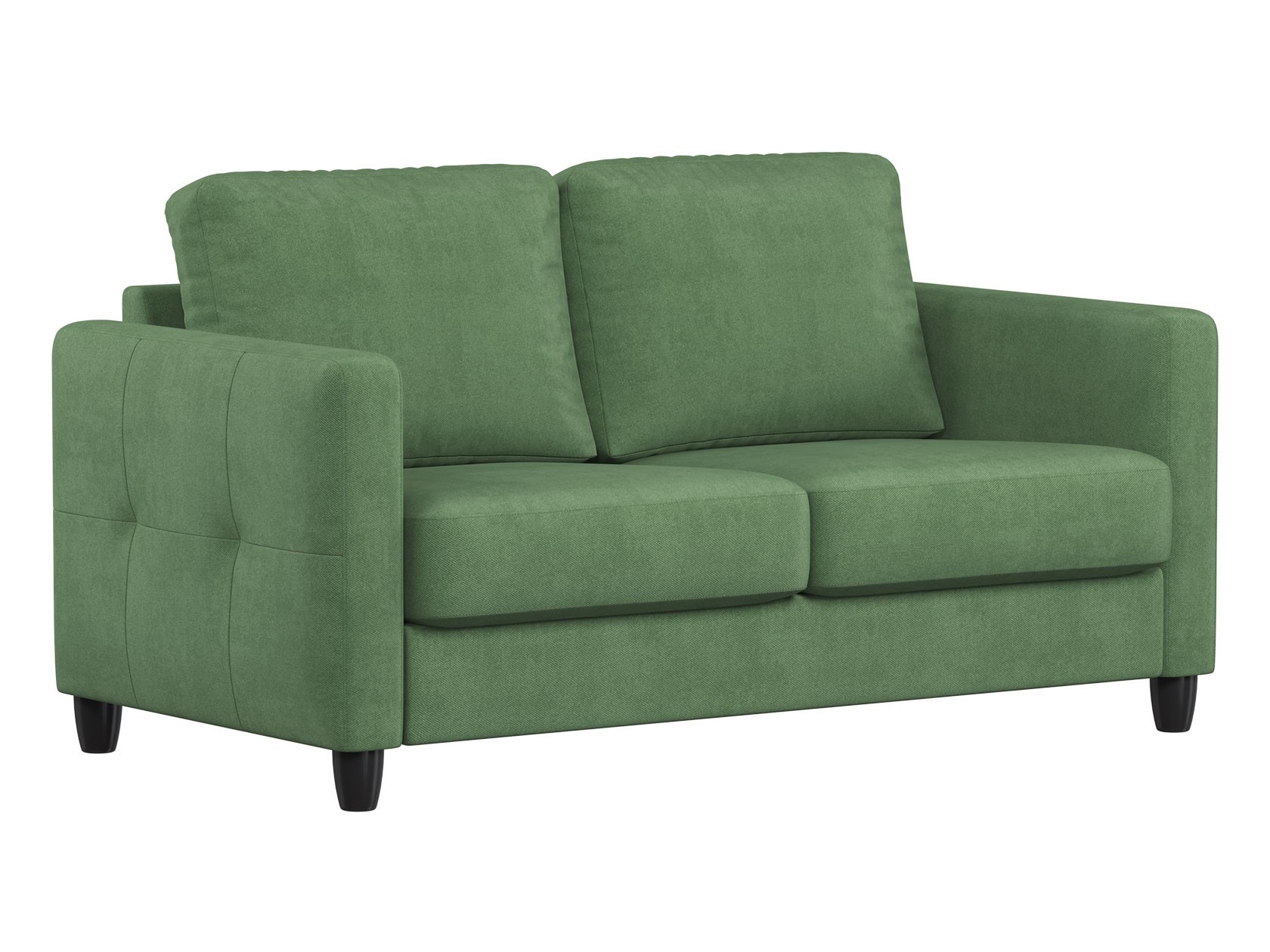 Прямой диван  Куба Авокадо, велюр