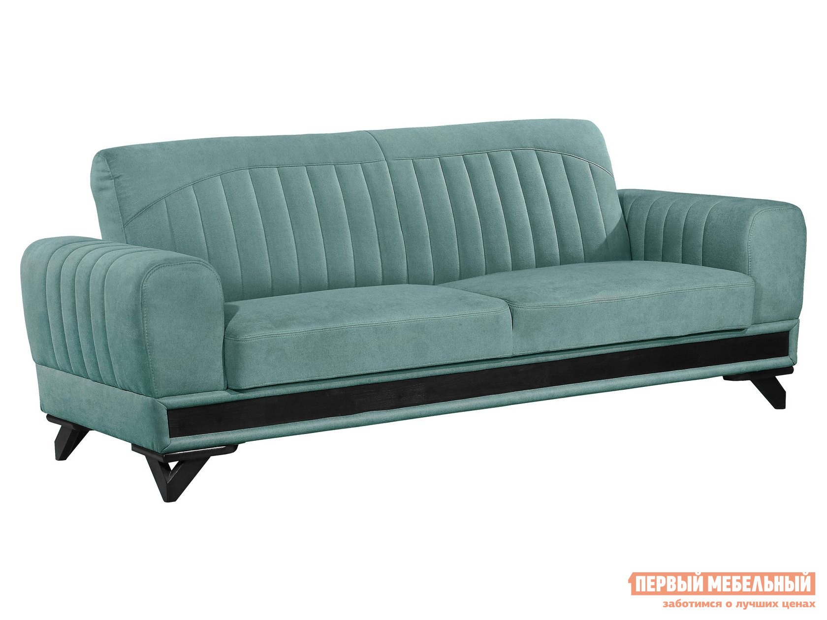 Прямой диван  Тиффани Океан, велюр