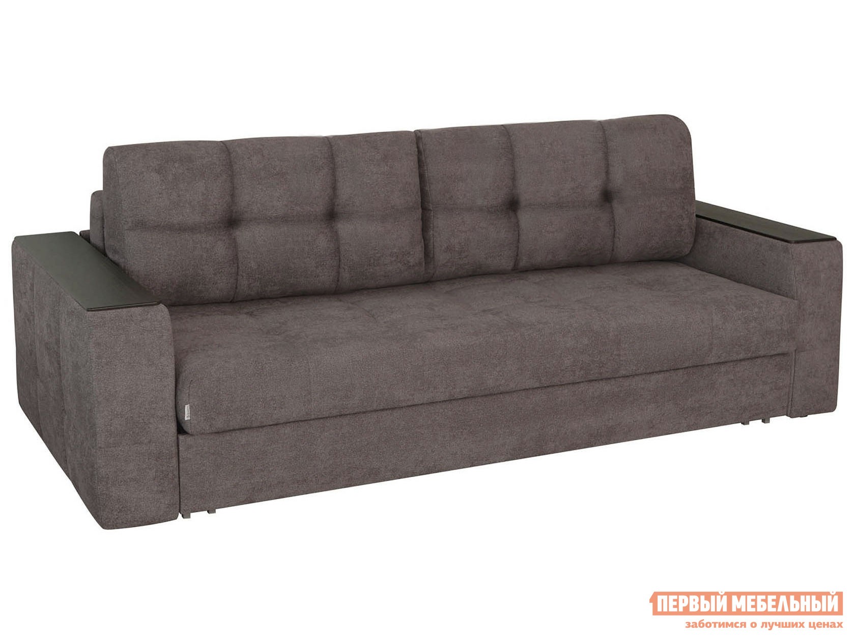 Прямой диван  Сити Меланж, велюр