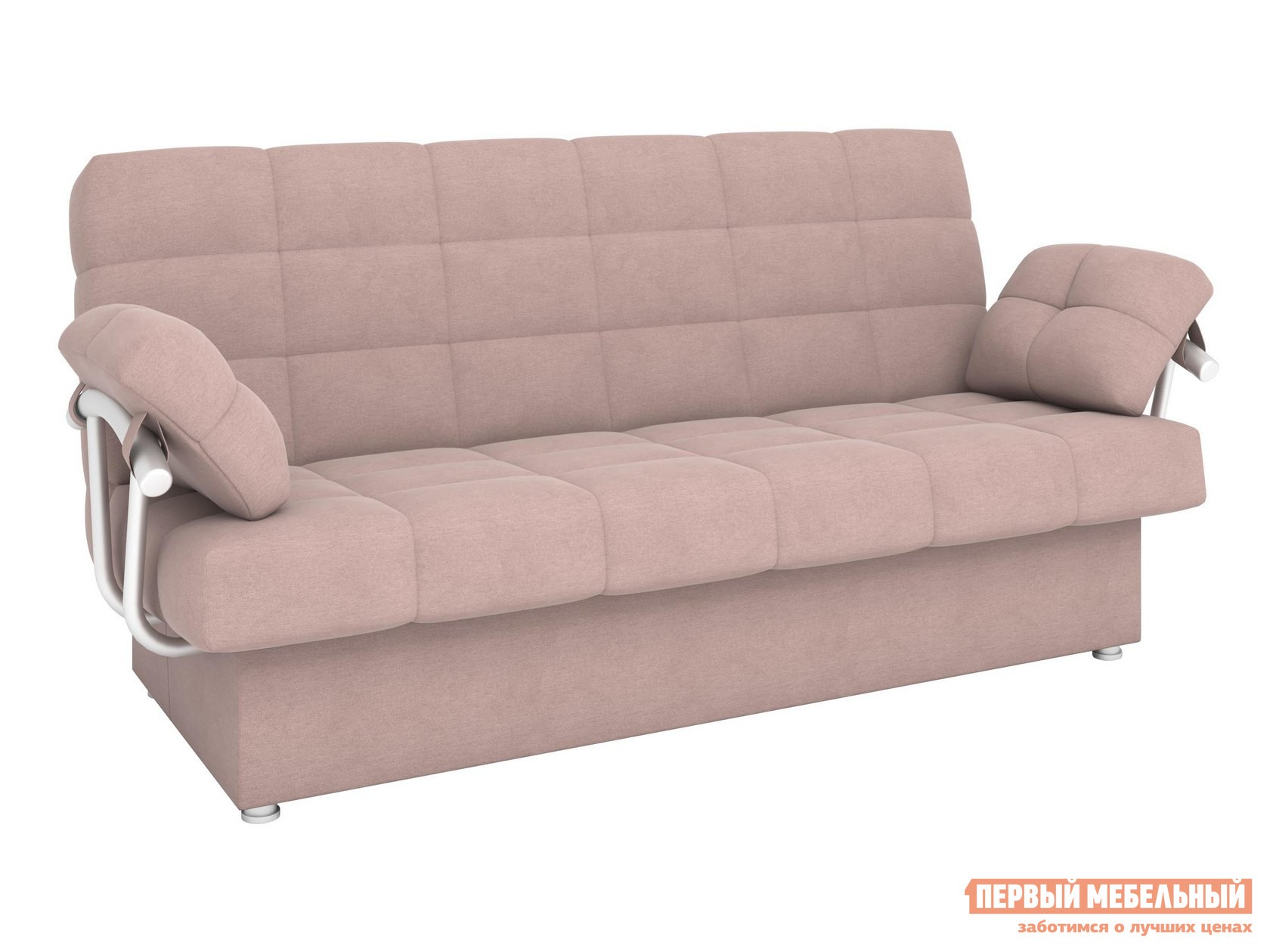 Прямой диван  Мальта Бежевый, микрошенилл