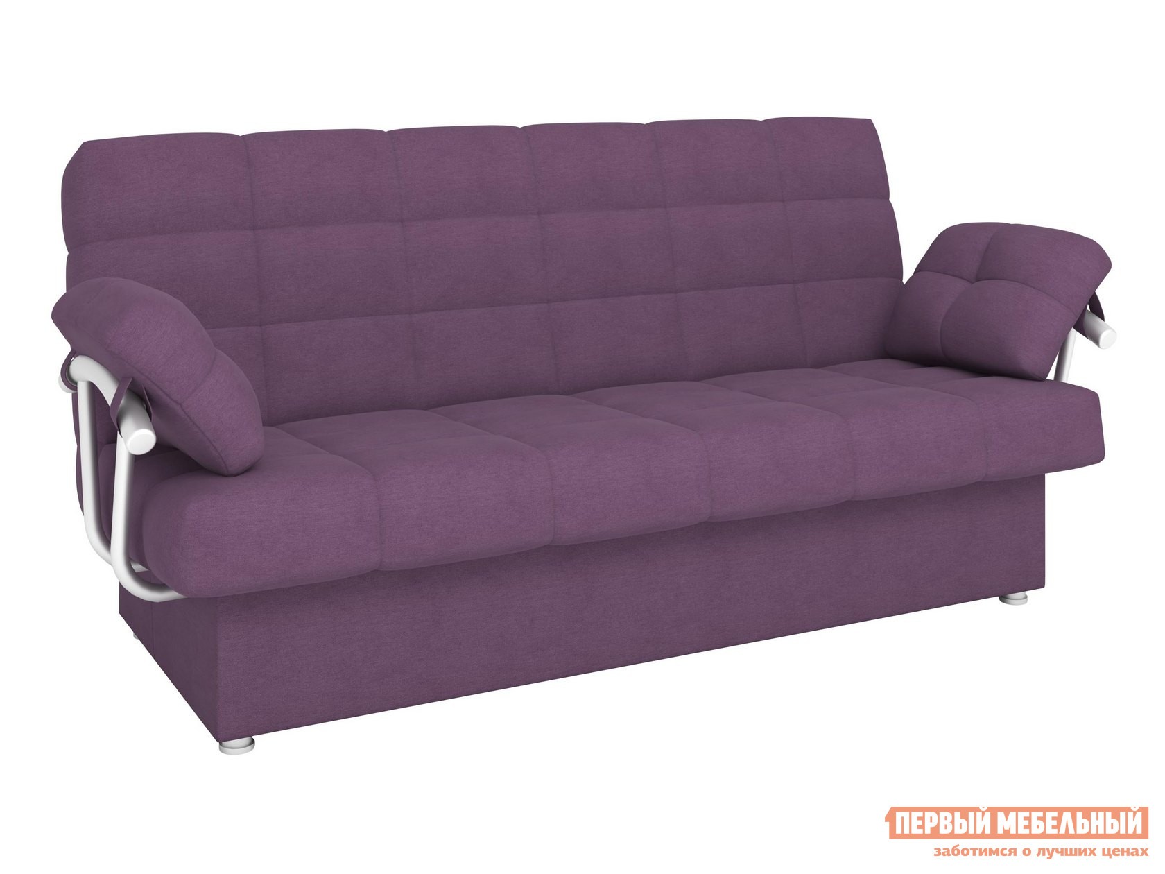 Прямой диван  Мальта Сливовый, шенилл