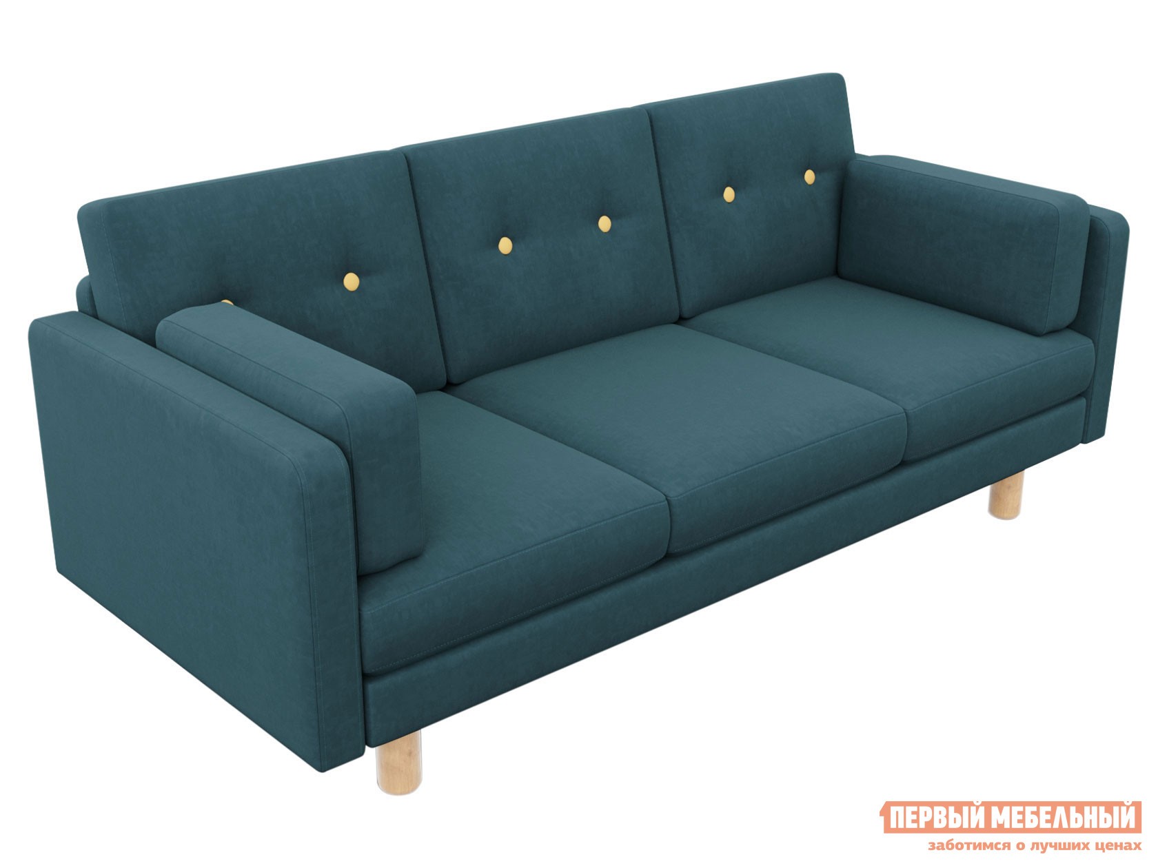 Прямой диван  Ингвар Океан, велюр