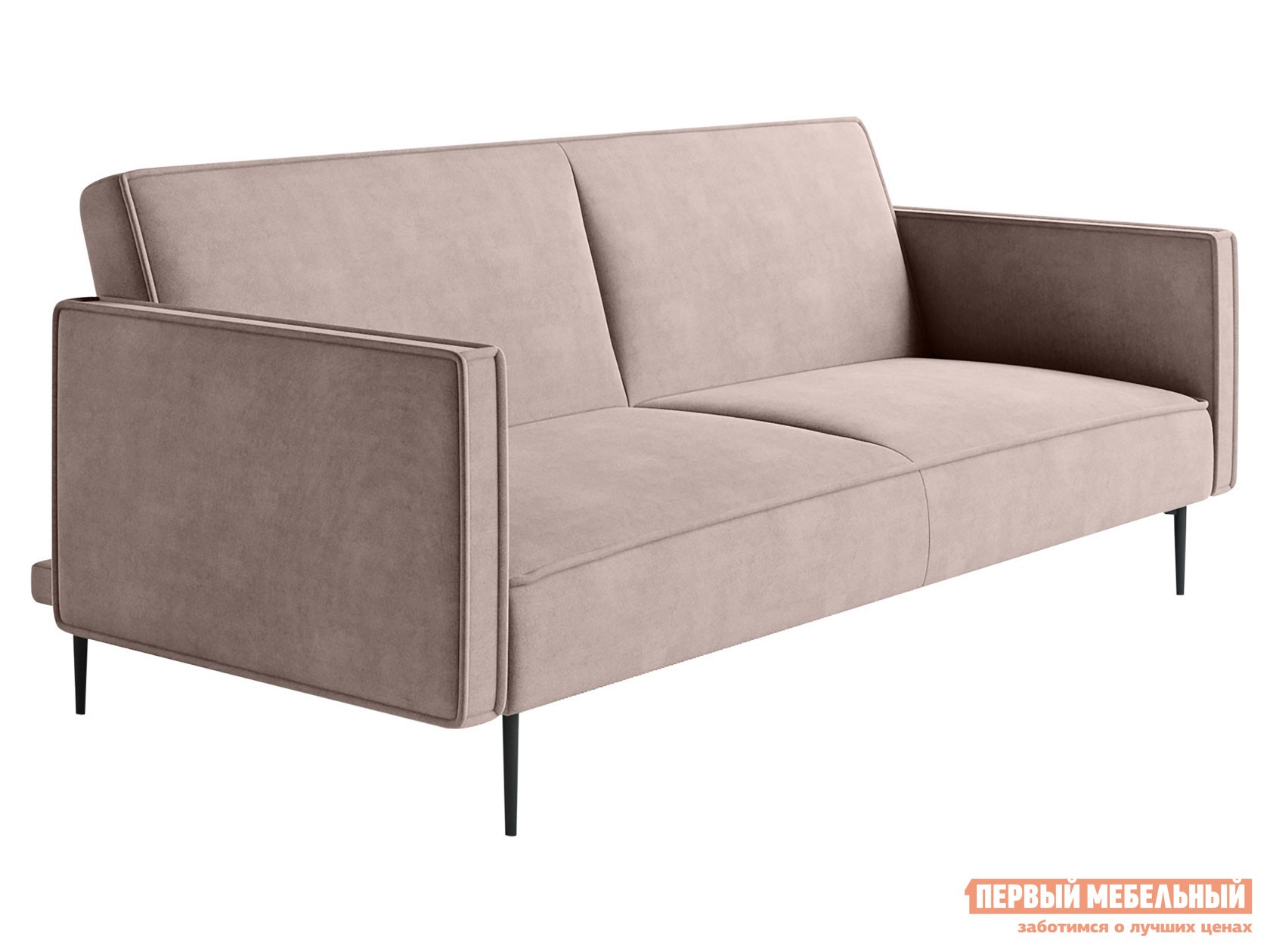 Прямой диван  Рой Латте, велюр