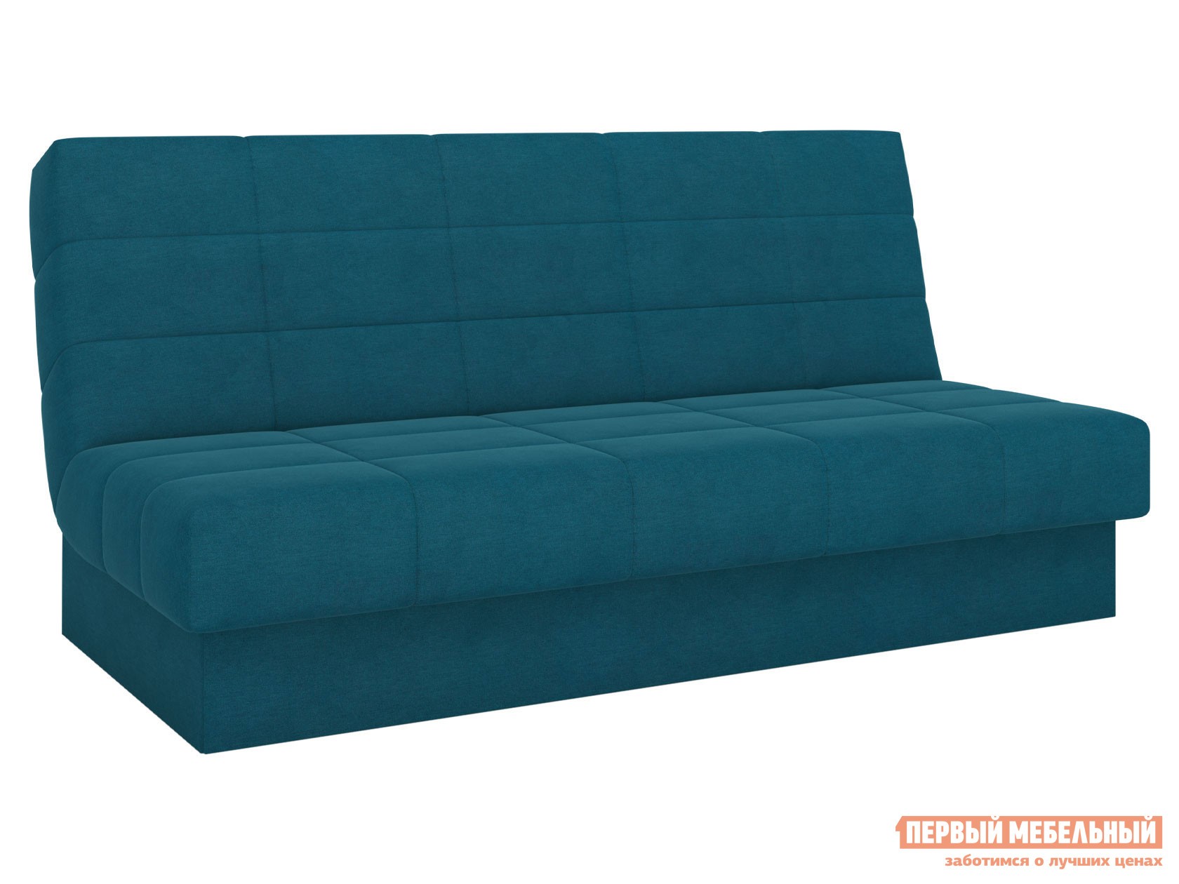 Прямой диван  Маракеш Синий, микрошенилл