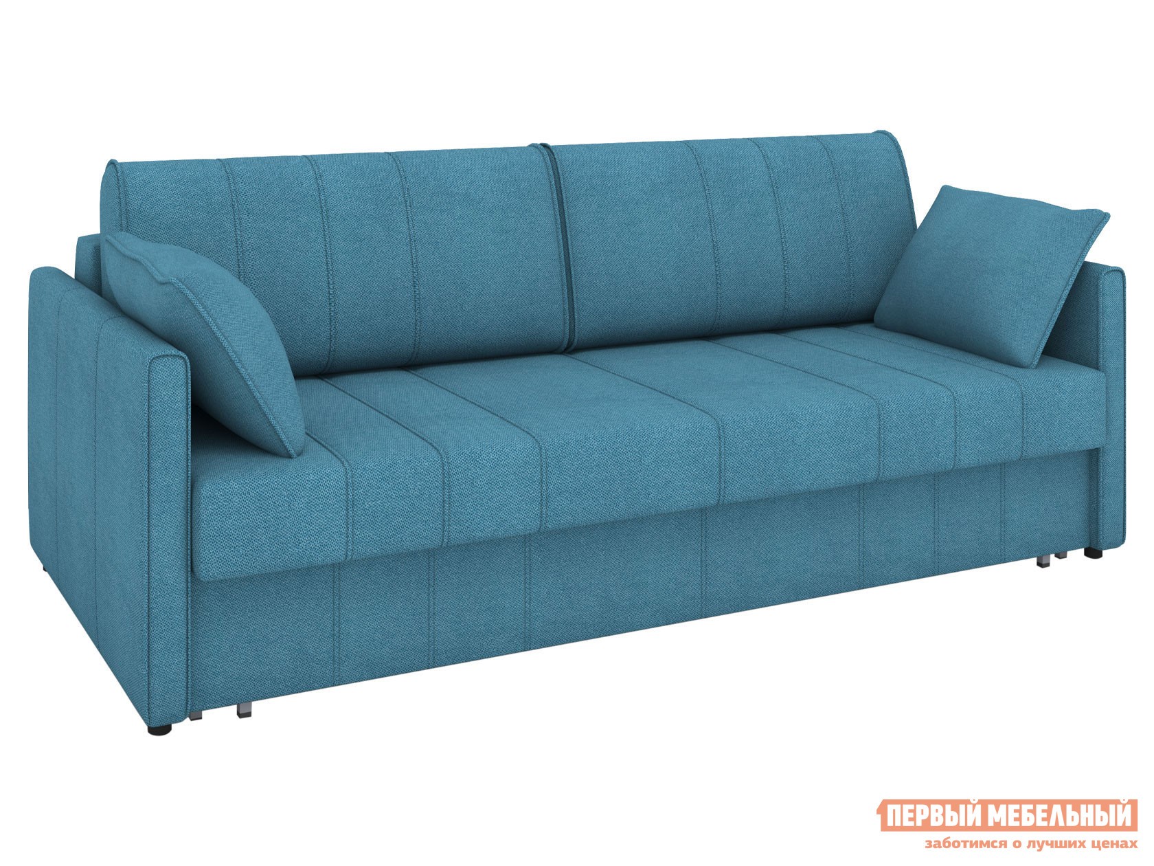 Прямой диван  Милан Океан, рогожка