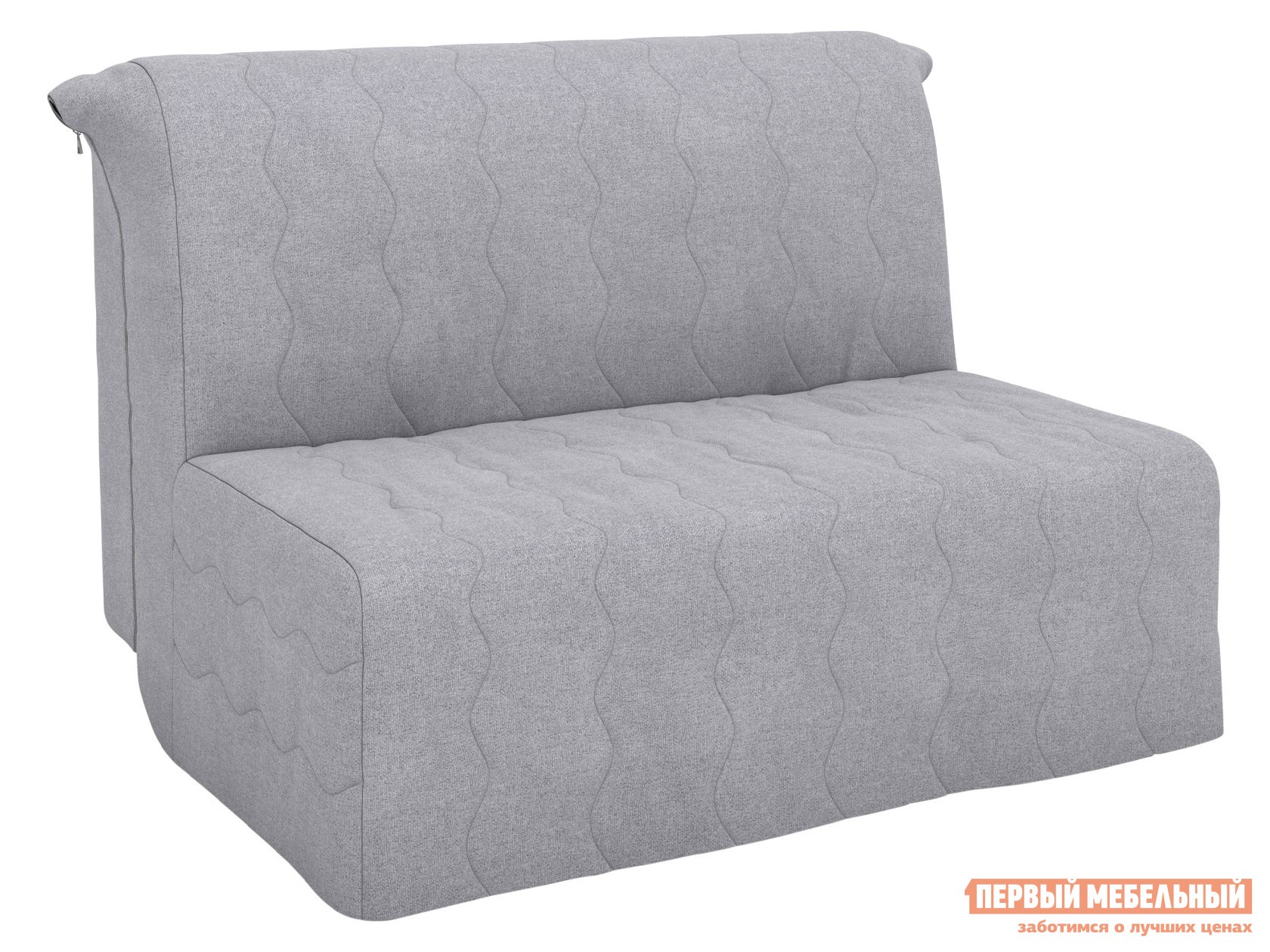 Прямой диван  Бонд Серый, рогожка, 125 см