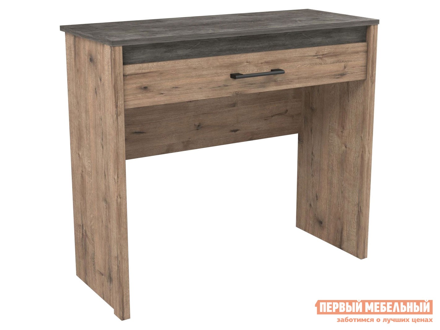 Туалетный столик  Денвер Дуб Веллингтон / Камень темный