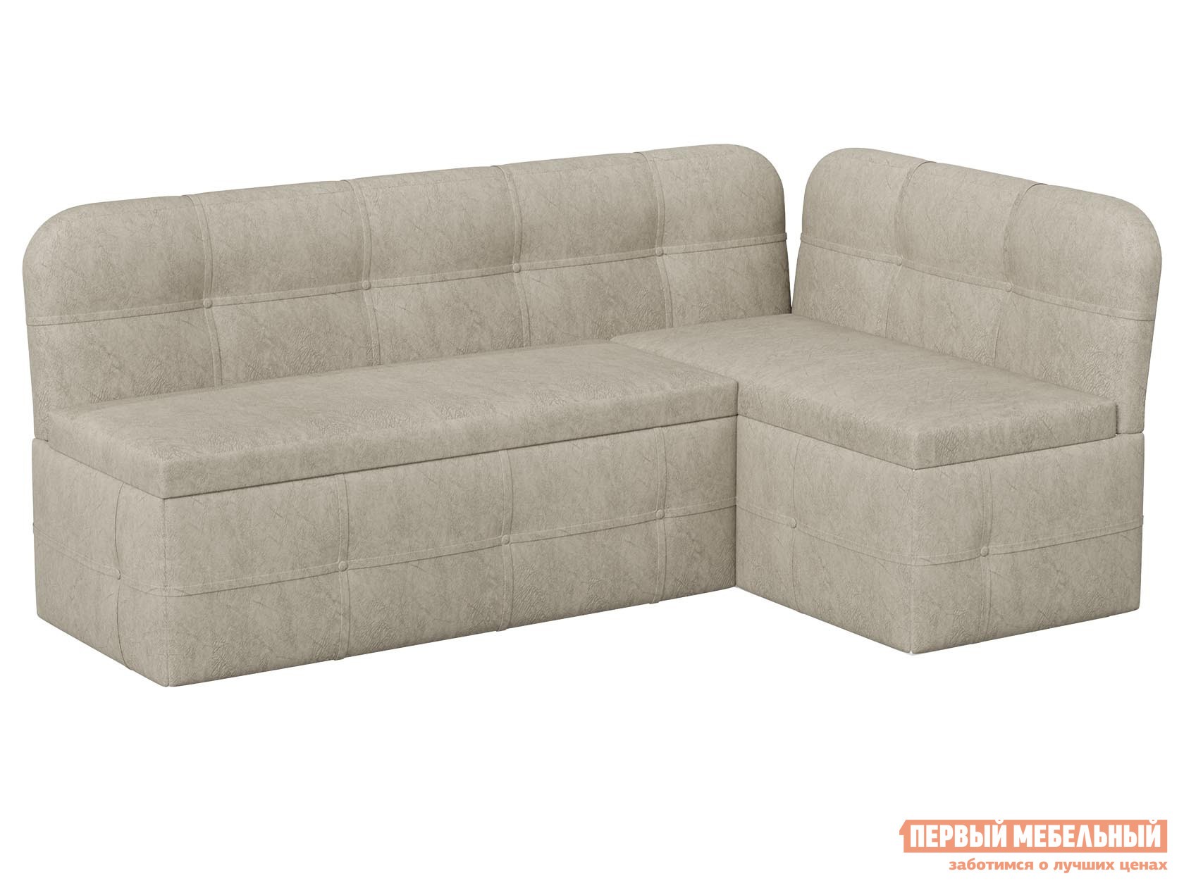 Кухонный уголок  Майами Темно-бежевый, микровелюр