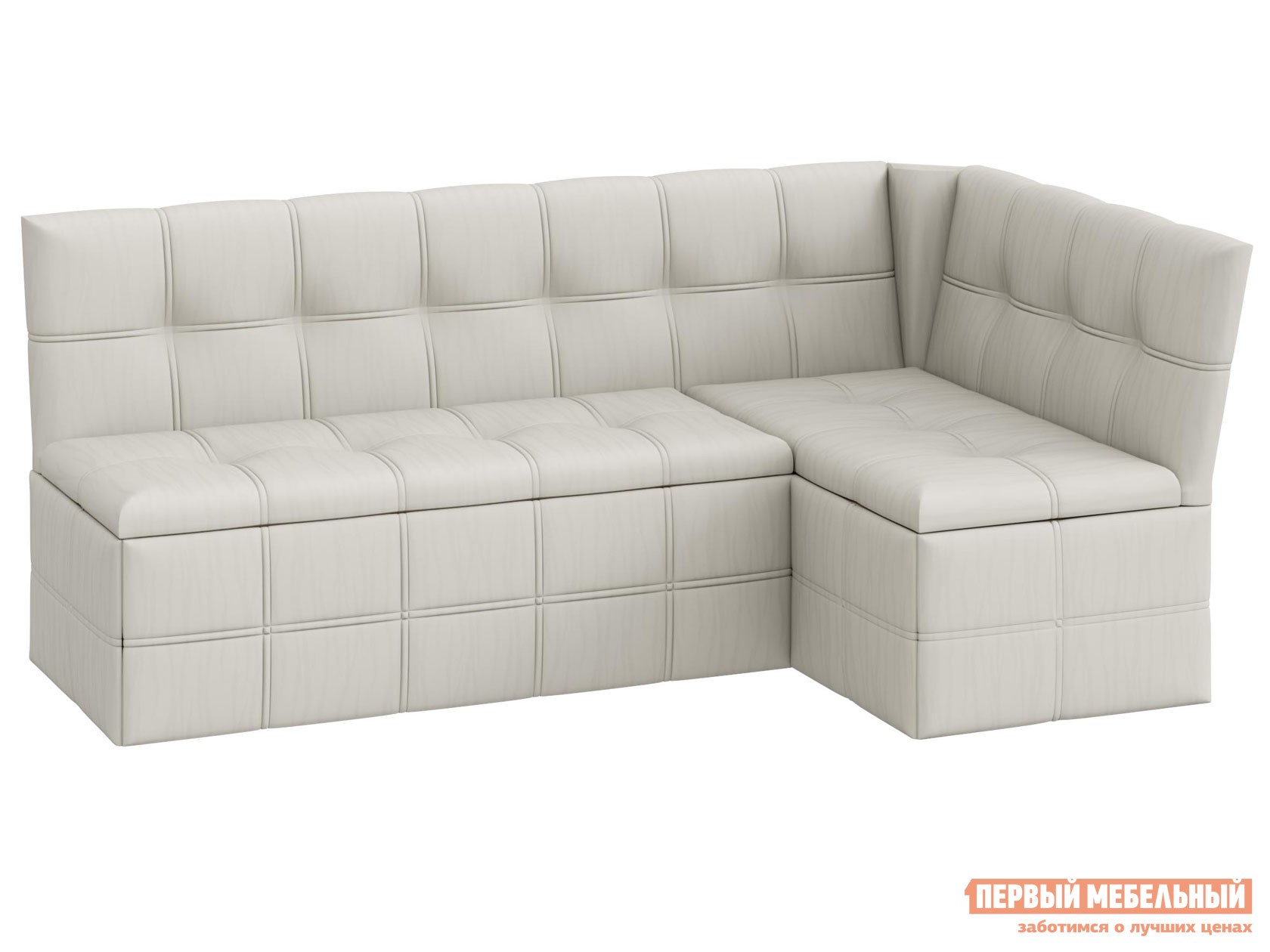 Кухонный уголок  Домино Крем, иск. кожа