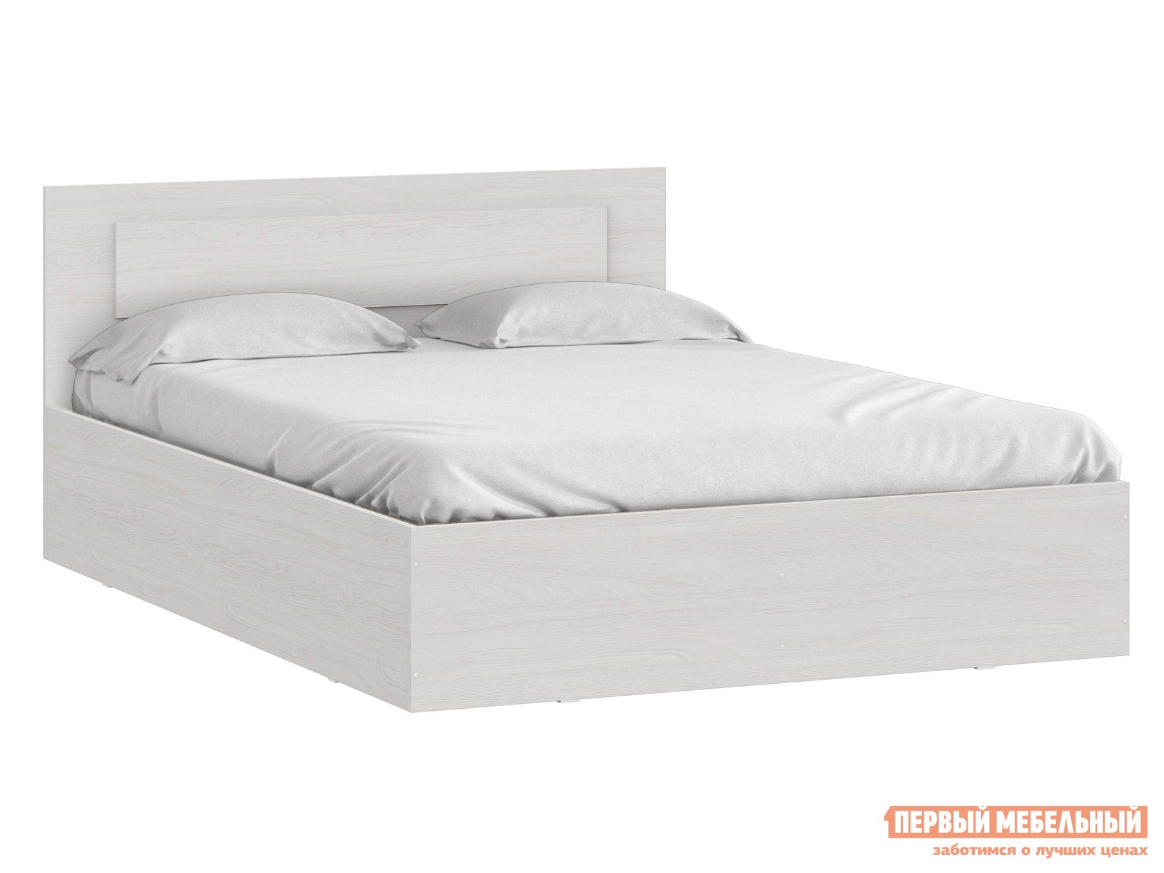 Двуспальная кровать  Дублин Ясень Анкор светлый, 140х200 см