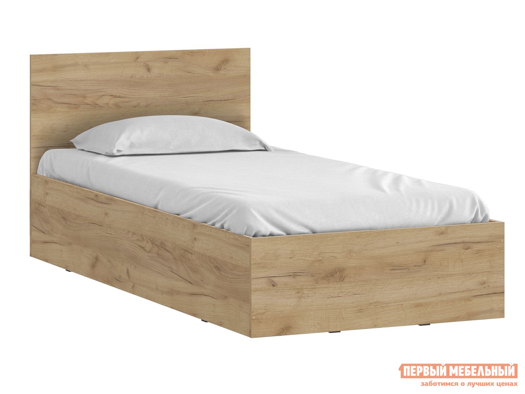 Двуспальная кровать  Дублин Дуб золотой, 90х200 см