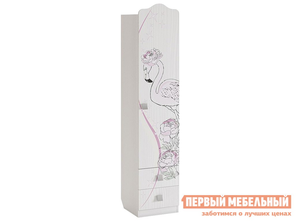 Детский шкаф  Фэнтези Белый Рамух