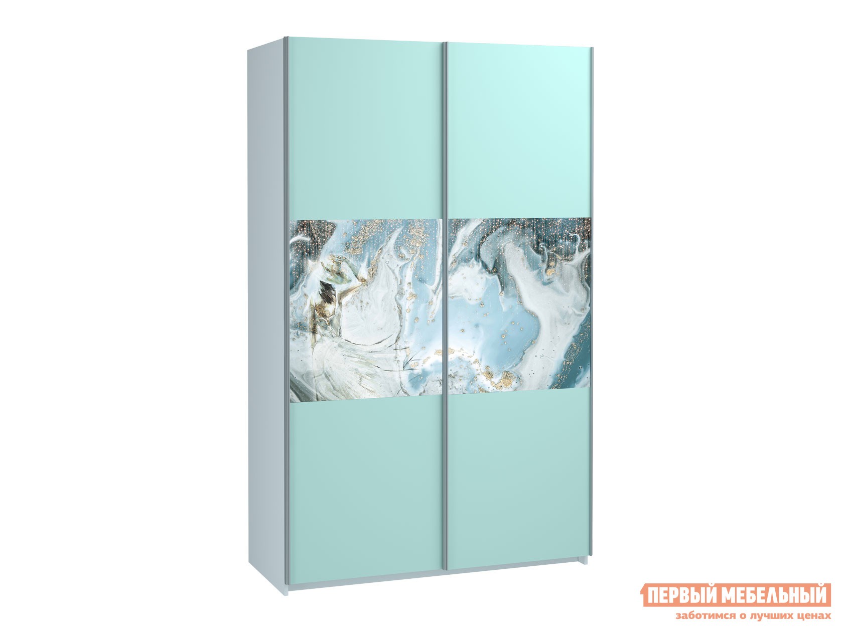 Шкаф-купе  Тифани Кенди Белый / Кенди