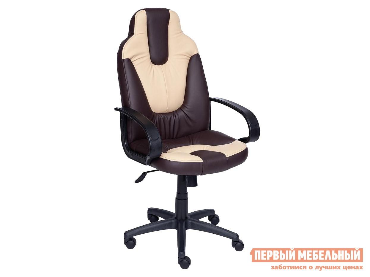 Игровое кресло  NEO (1) Коричневый, иск. кожа / Бежевый, иск. кожа