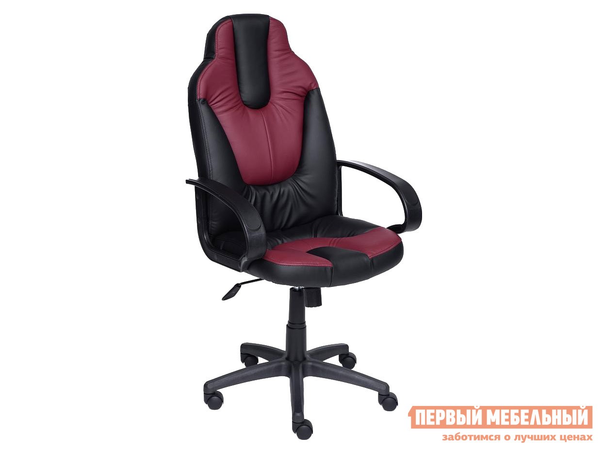 Игровое кресло  NEO (1) Черный, иск. кожа / Бордо, иск. кожа