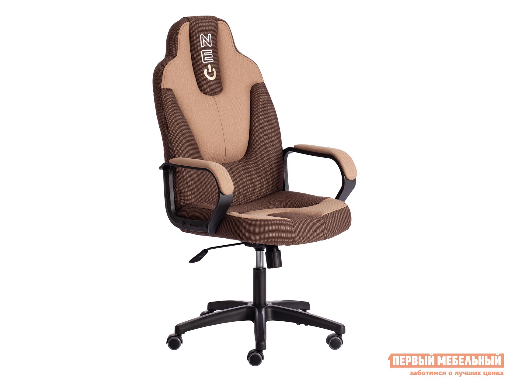 Игровое кресло  NEO 2 (22) Коричневый, ткань / Бежевый, ткань