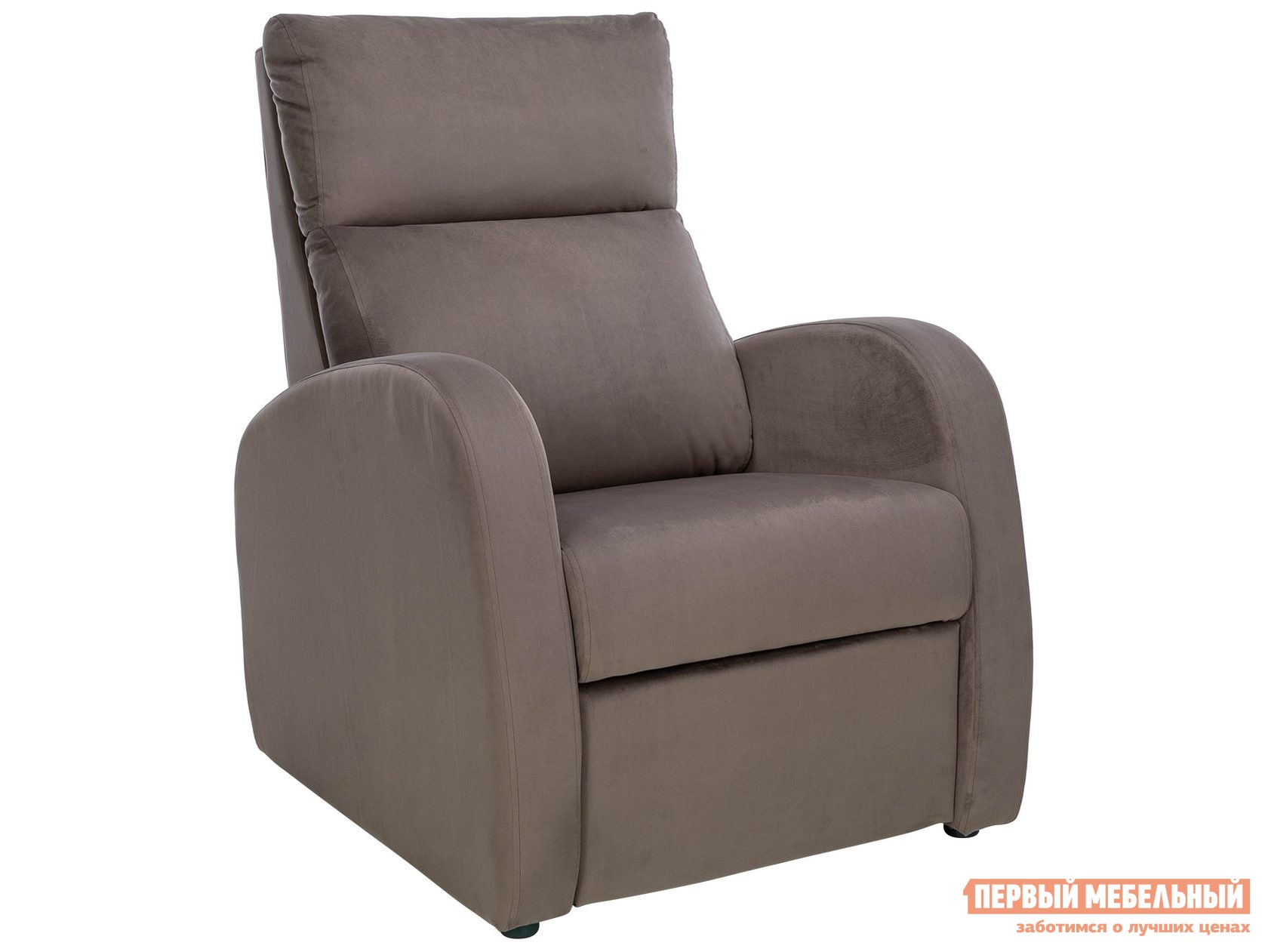 Кресло-качалка  Грэмми Шоколад, велюр