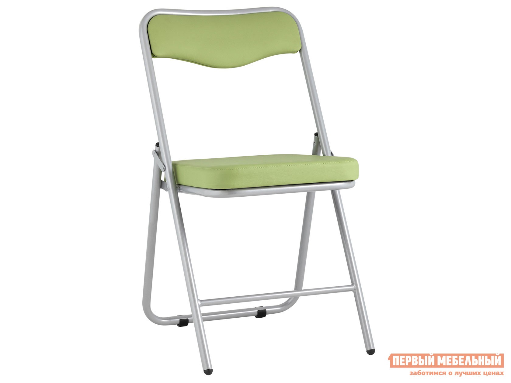 Офисный стул  Джонни Металлик / Салатовый, экокожа