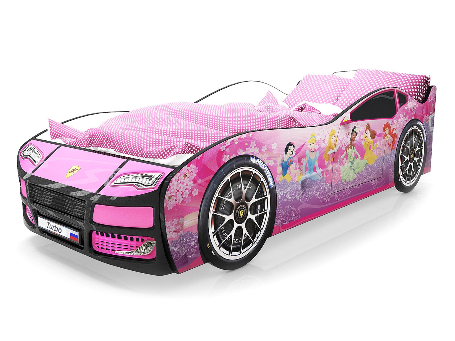 Кровать-машина  Турбо Фея (Турбо), Без подсветки