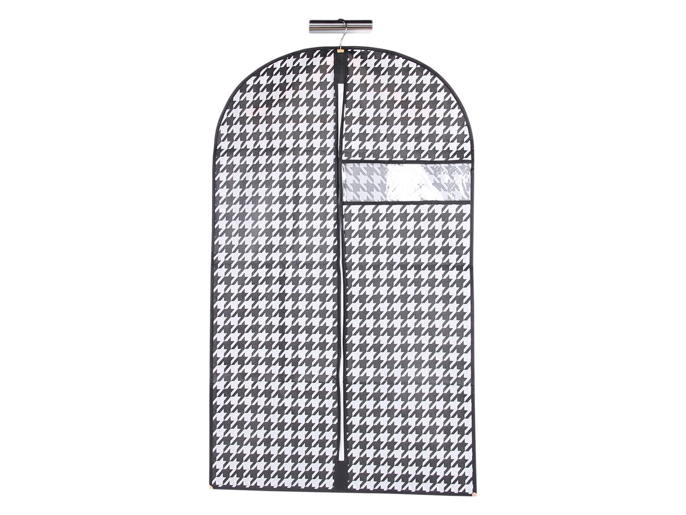 Кофр  Пепита Черно-белый, нетканый материал, M