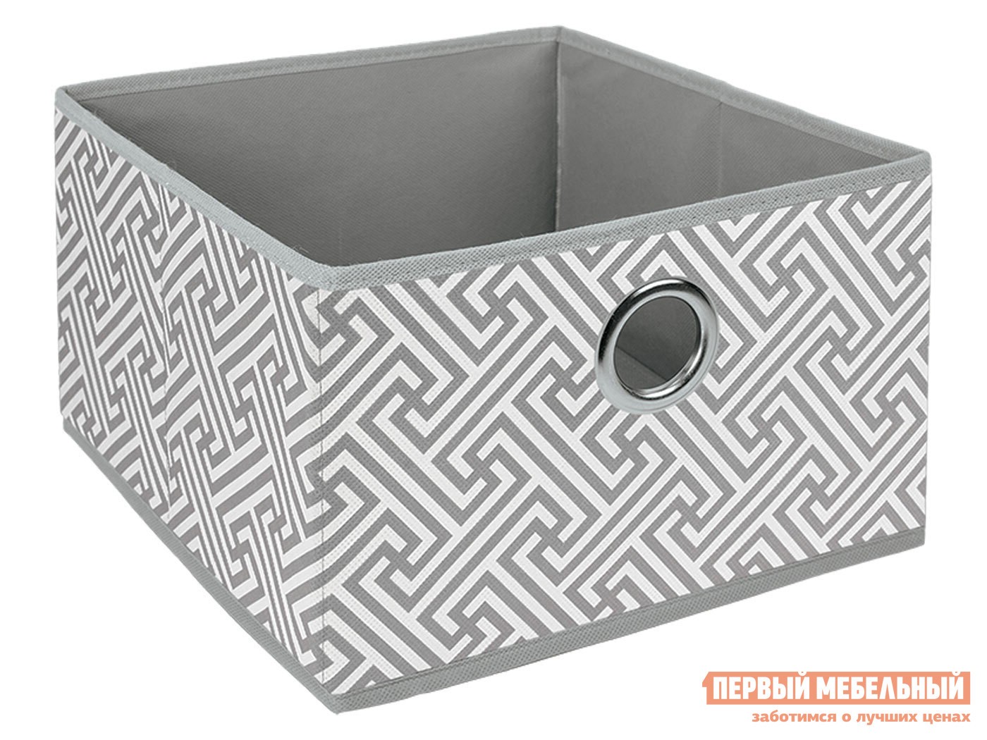 Кофр  Орнамент Орнамент / Серый, нетканый материал, M