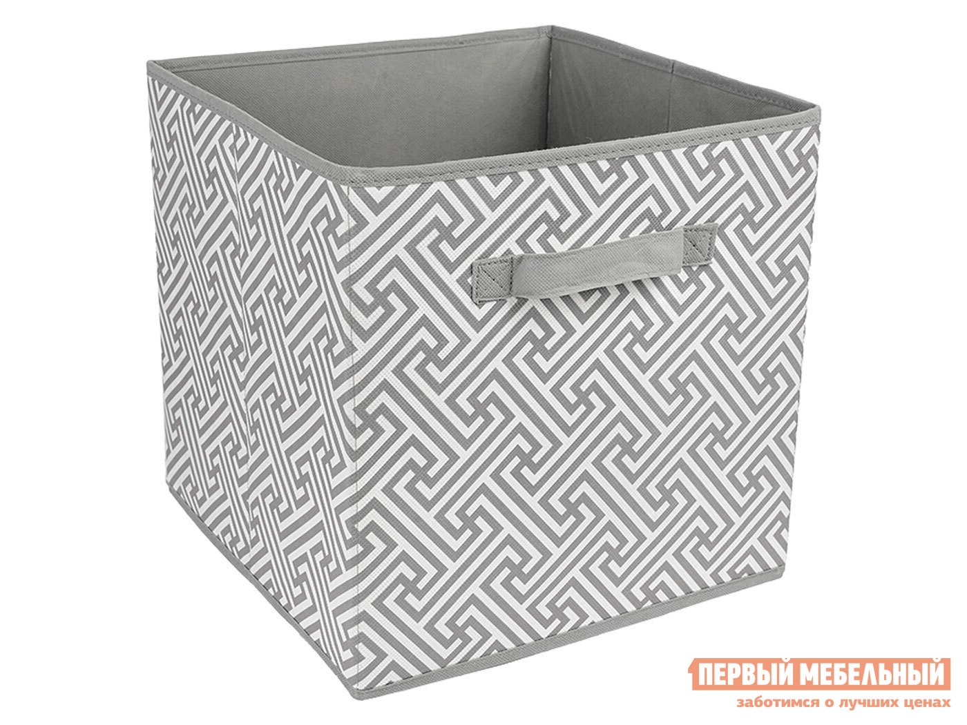 Кофр  Орнамент Орнамент / Серый, нетканый материал, L