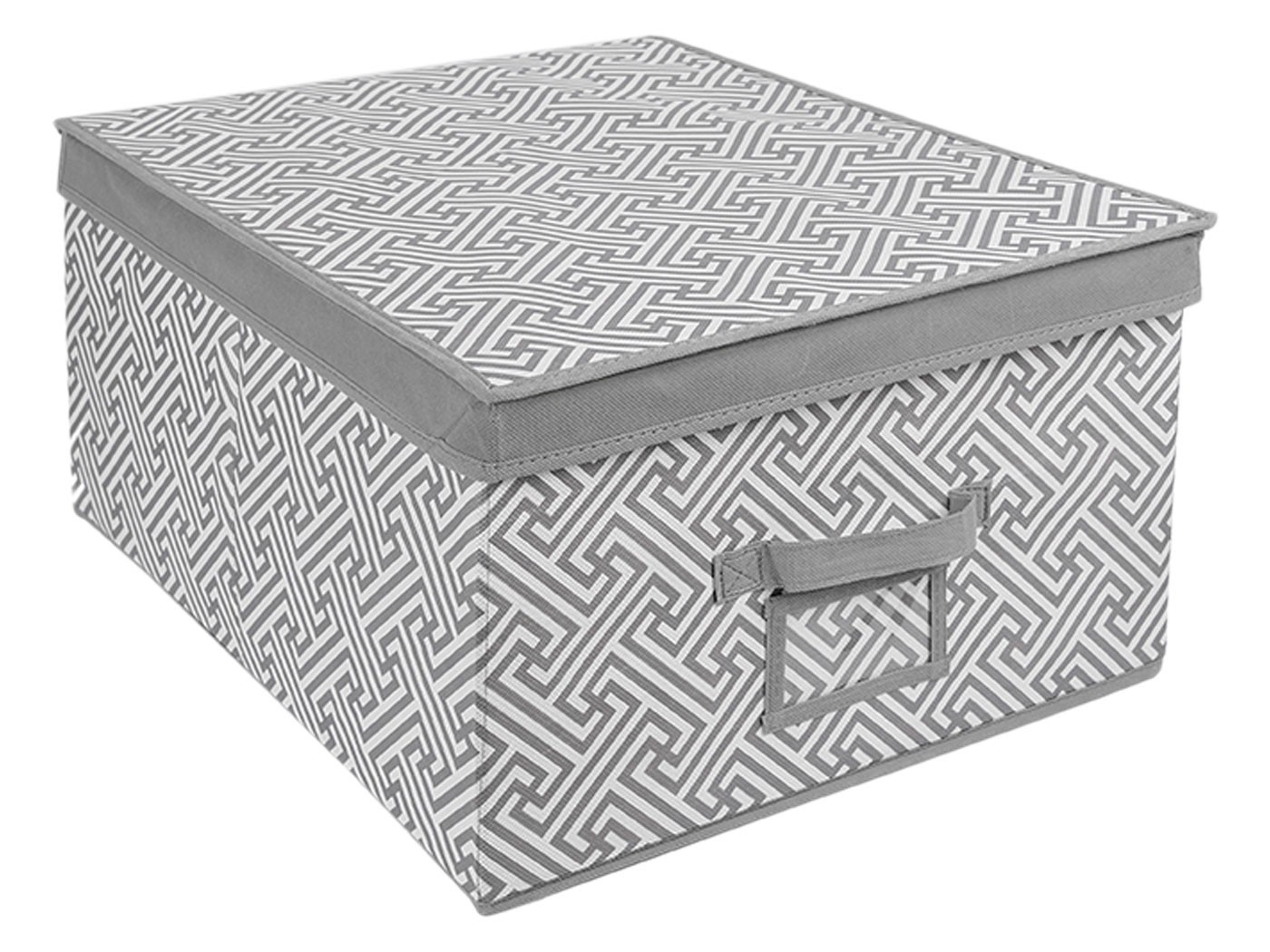 Кофр  Орнамент Орнамент / Серый, нетканый материал, L