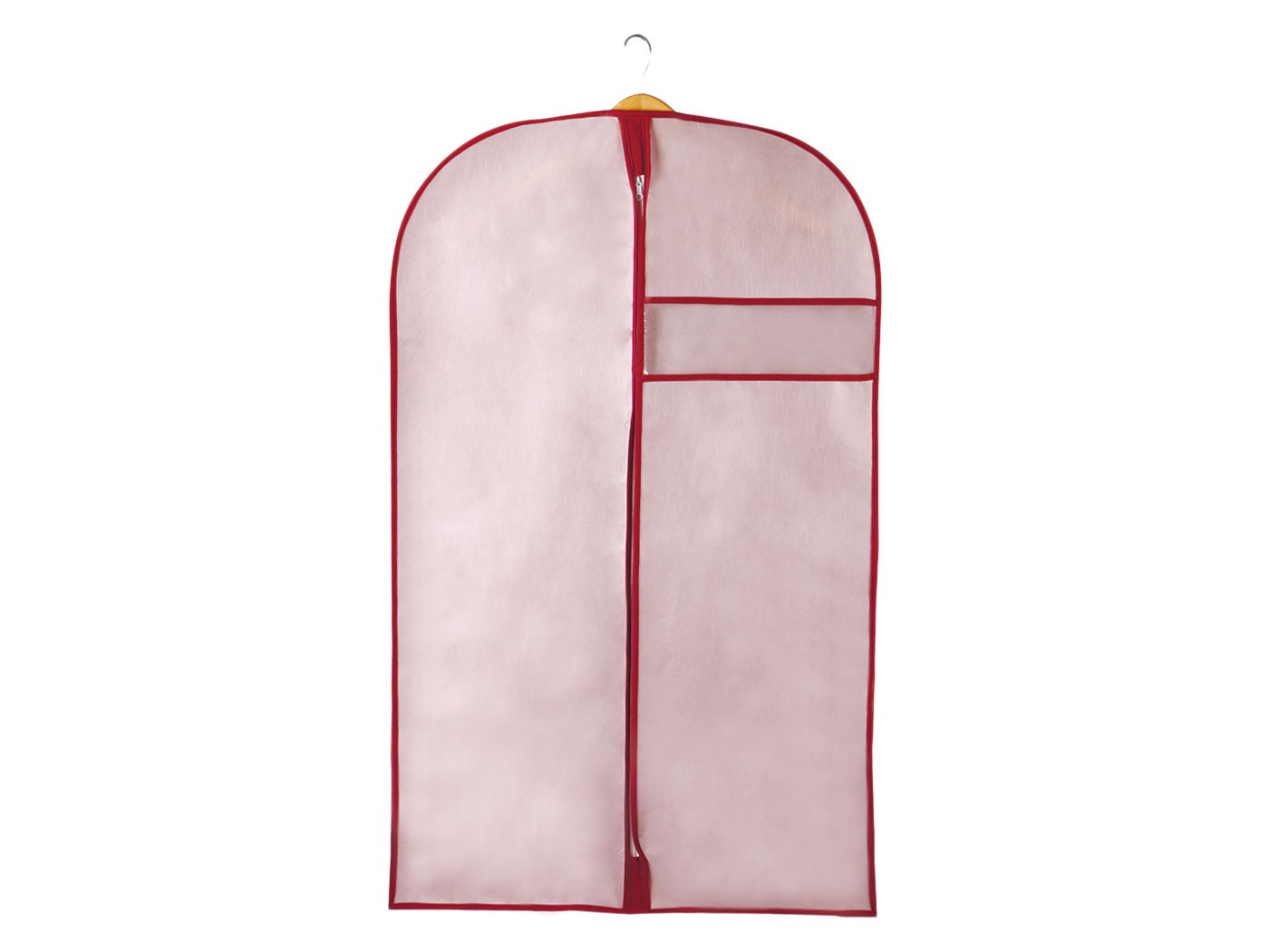 Кофр  Хризантема Розовый / Бордовый, нетканый материал, L