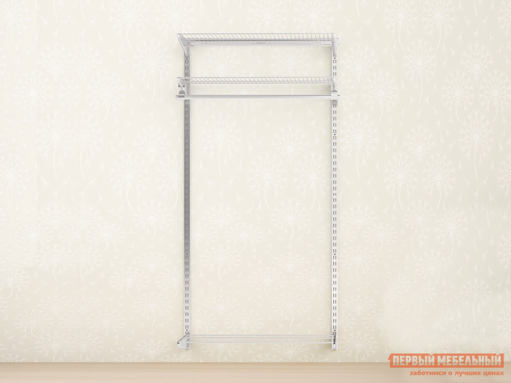 Гардеробная система  Атлант 24 Белый, металл