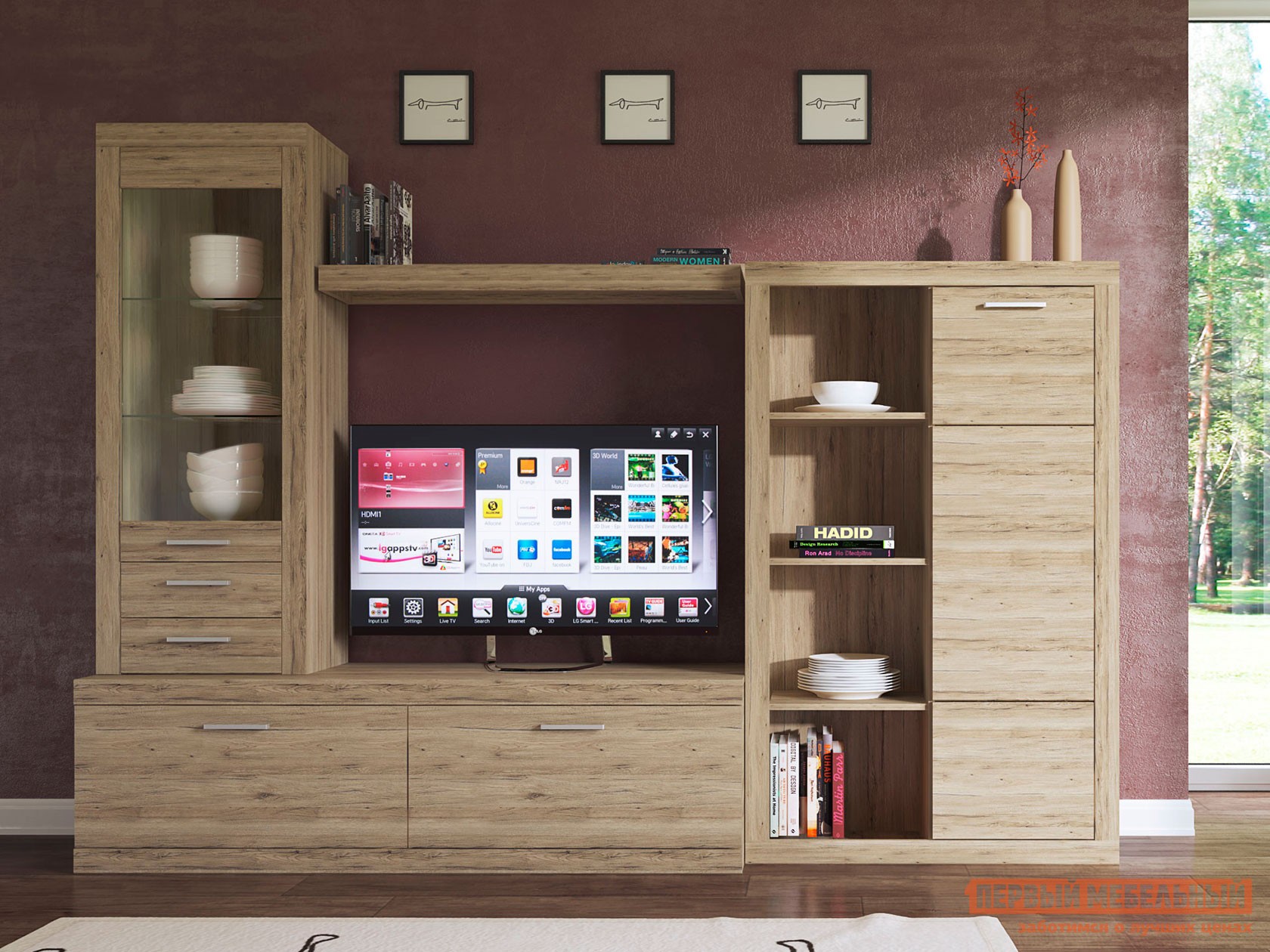 Гостиная  Оскар К2 Дуб Сан-Ремо