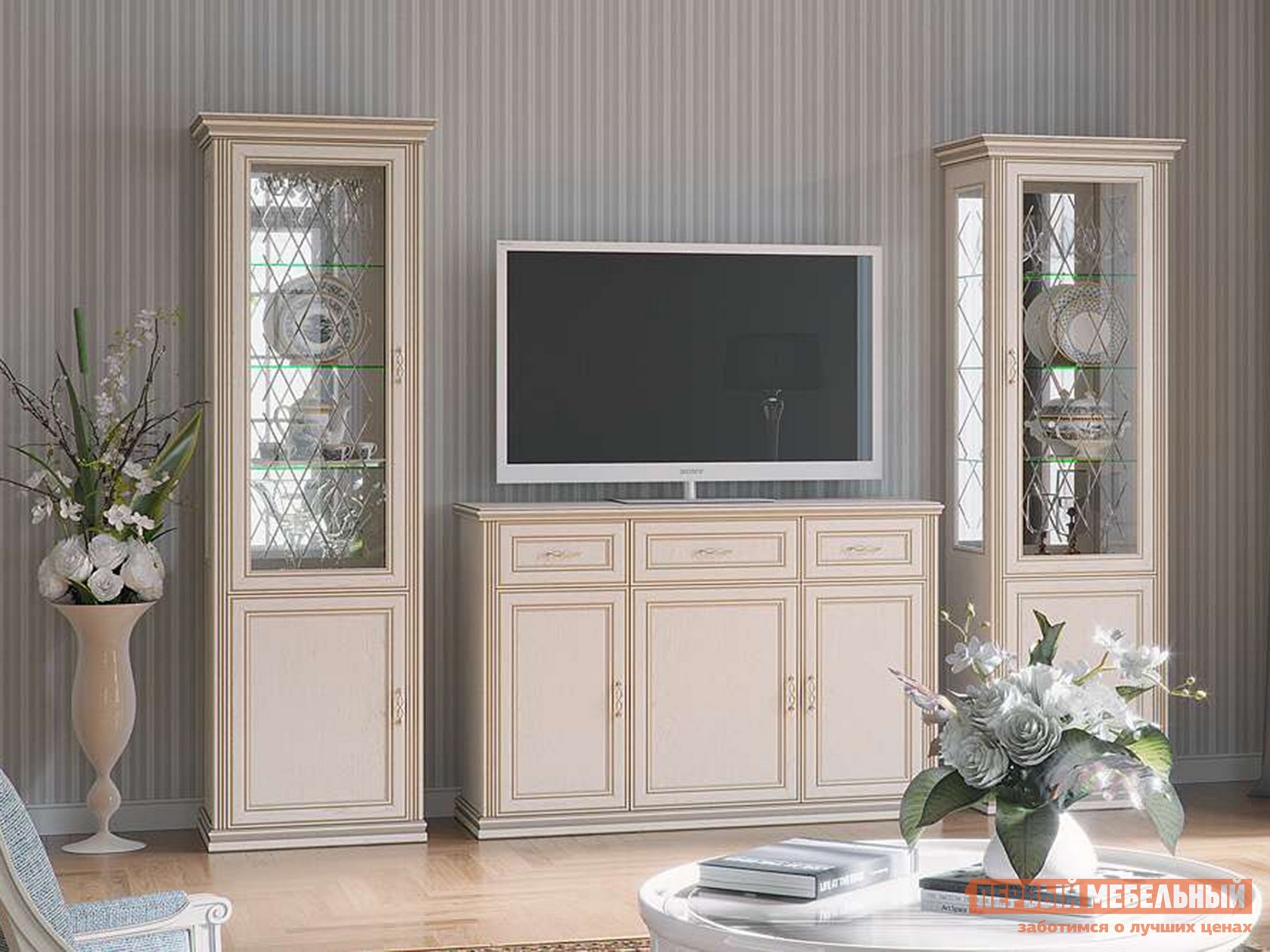 Гостиная  Венето Дуб молочный