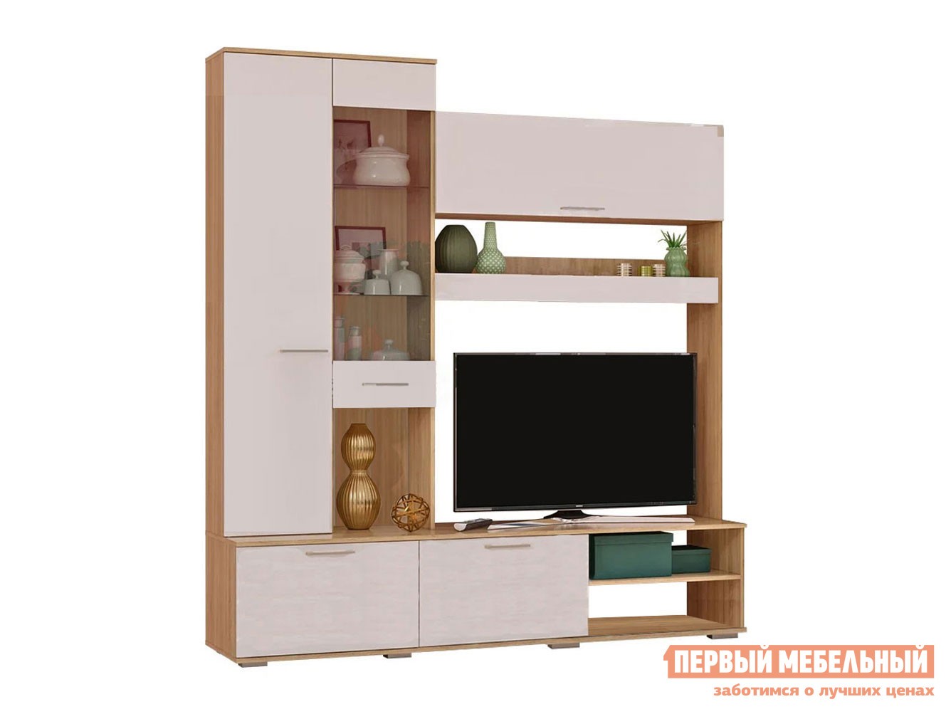 Гостиная  Флай Дуб Сонома / Белый