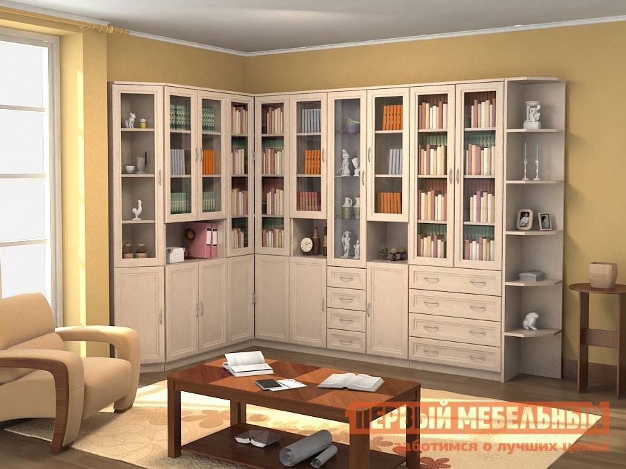 Гостиная  Мерлен Молочный дуб