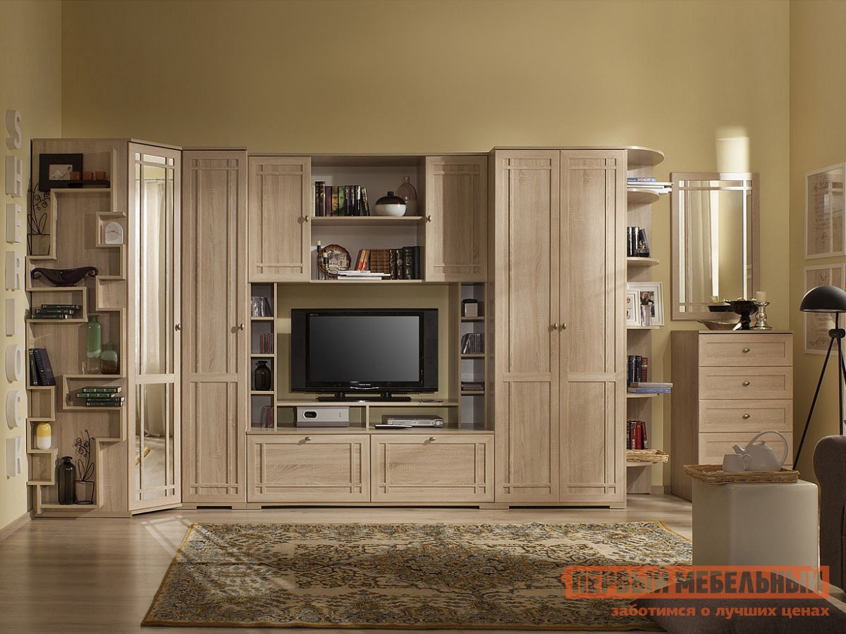 Гостиная  Шерлок Дуб Сонома