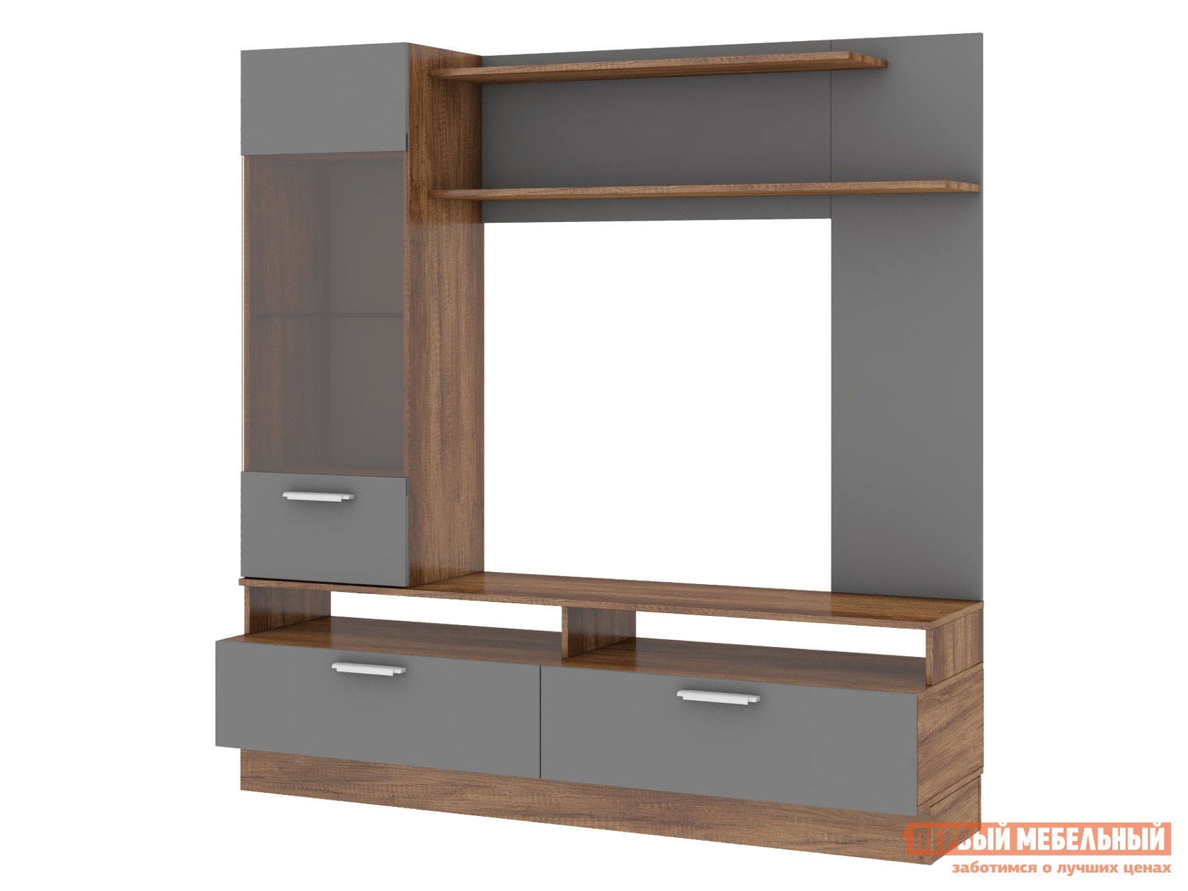 Гостиная  Фиера Дуб Каньон / Графит Софт