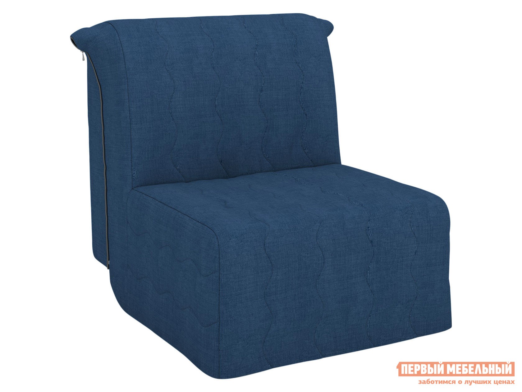 Кресло-кровать  Бонд Синий, рогожка