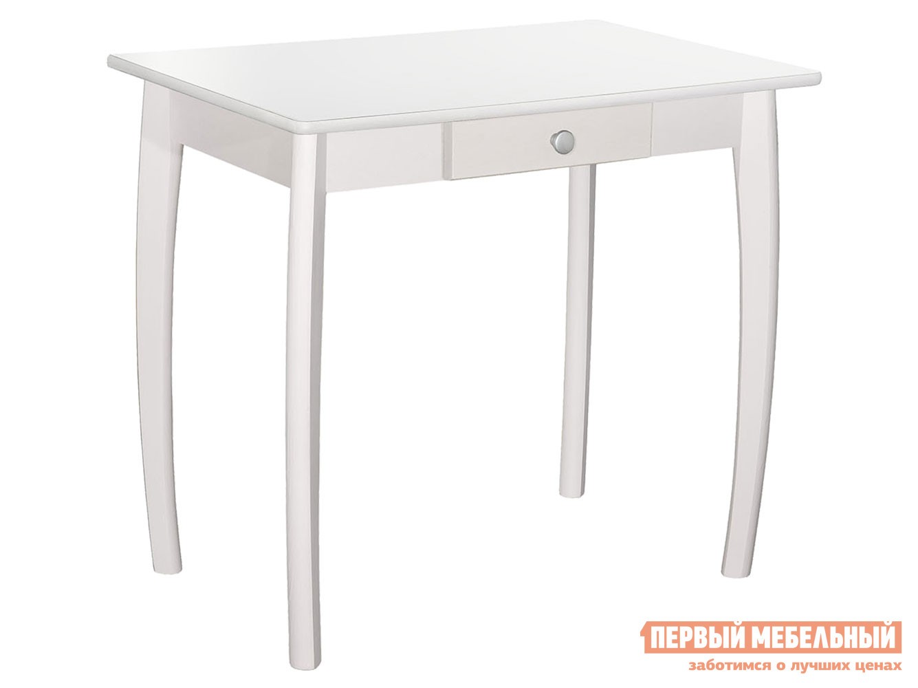 Кухонный стол  Вакси Белый / Белый, пластик