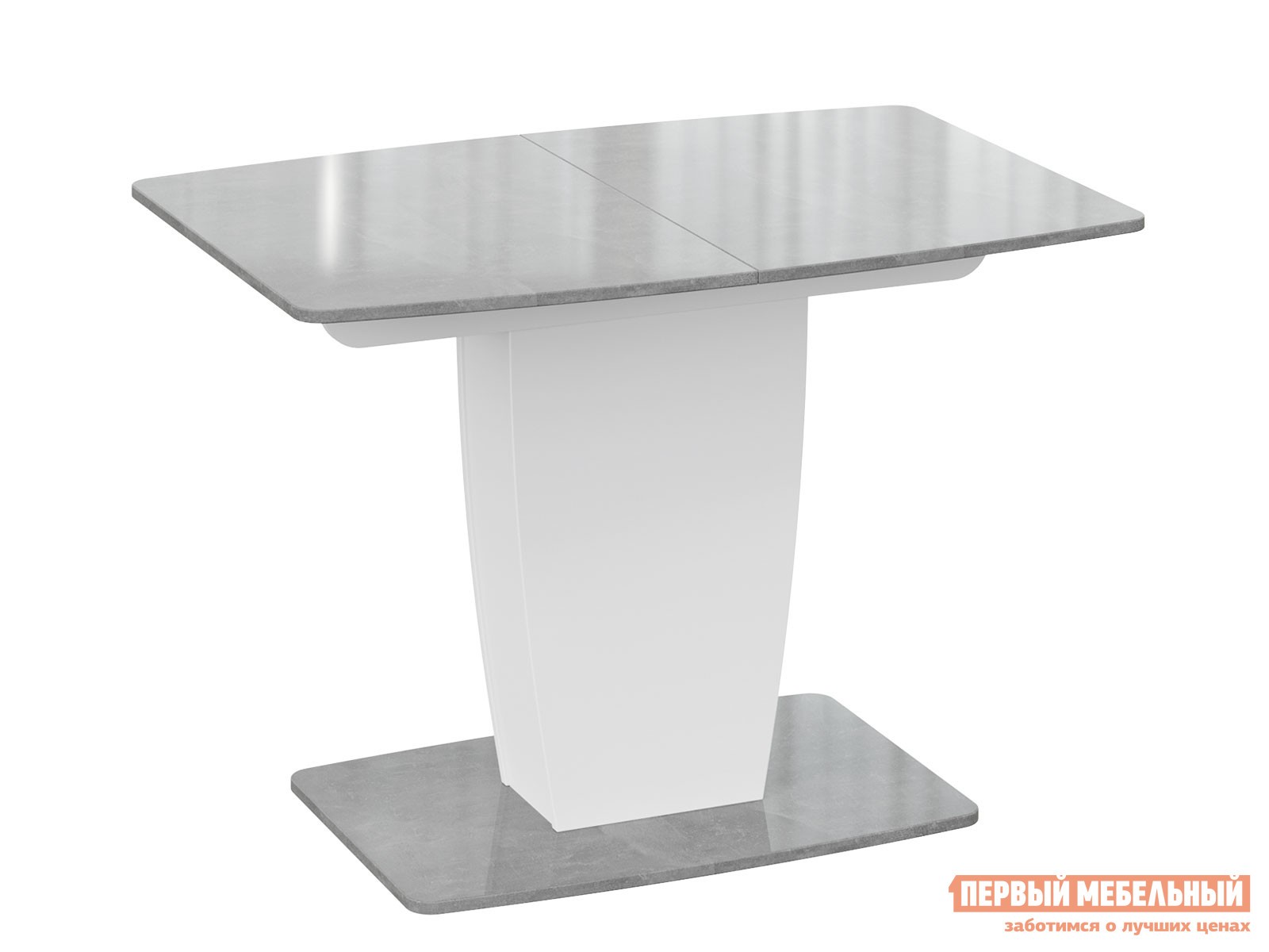 Кухонный стол  Аризона Тип 1 Белый / Ателье светлый