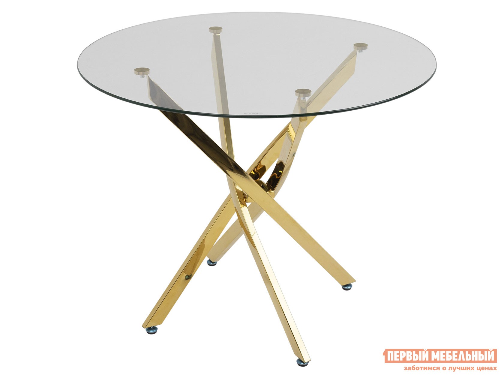 Кухонный стол  WISTERIA Стекло / Золото