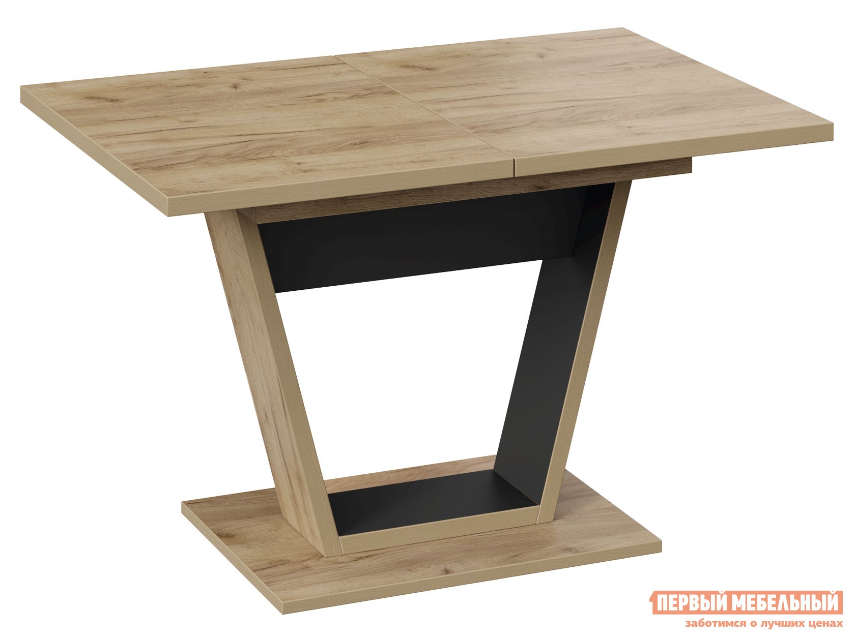 Кухонный стол  Гавана Тип 1 Дуб Крафт золотой / Черный