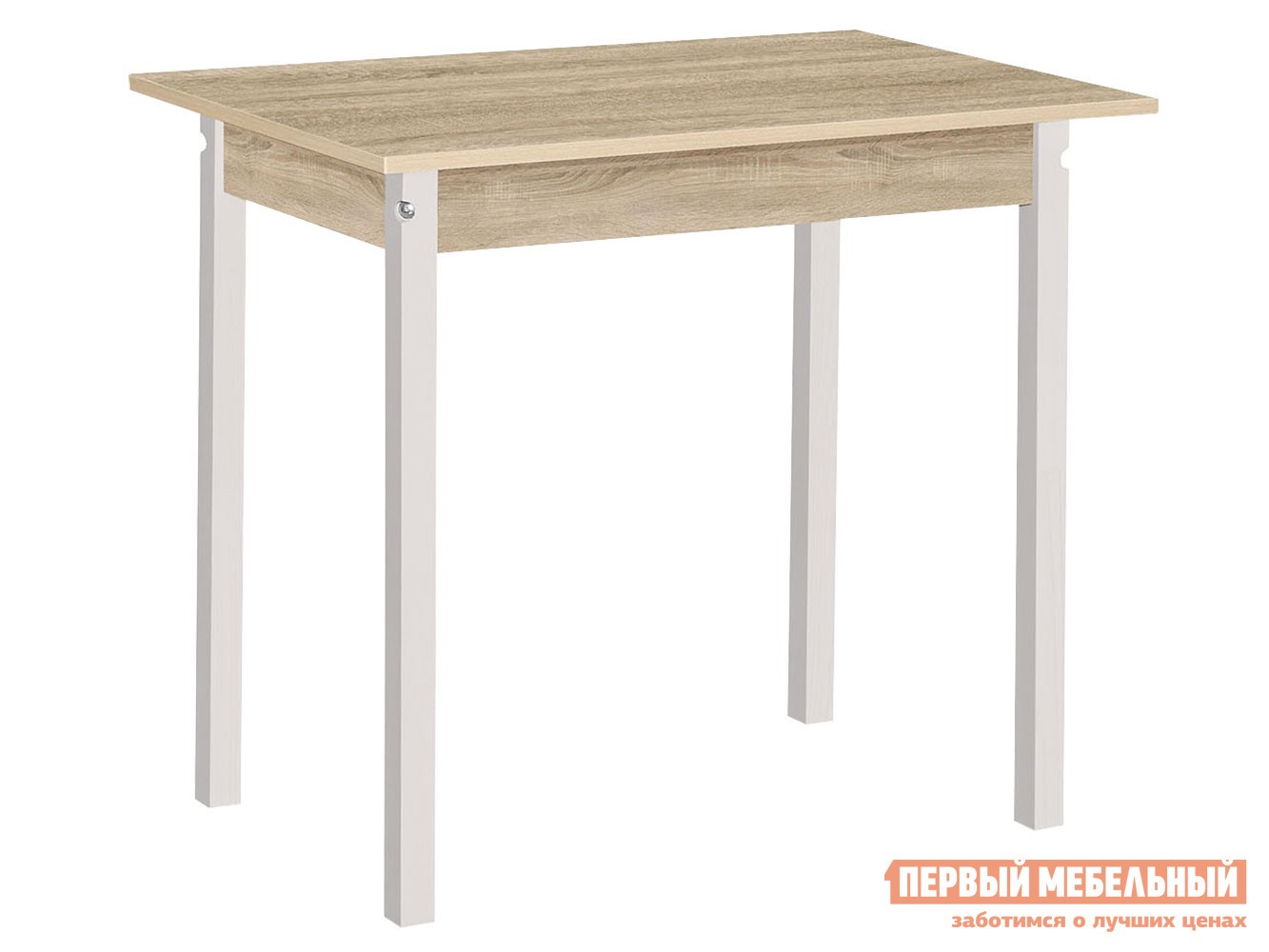 Кухонный стол  Траверси Белый / Дуб Сонома
