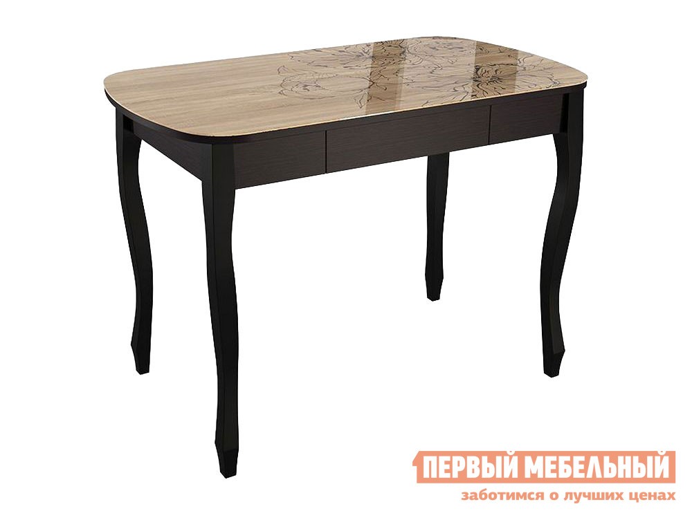 Кухонный стол  Экстра 1 Венге / Капучино