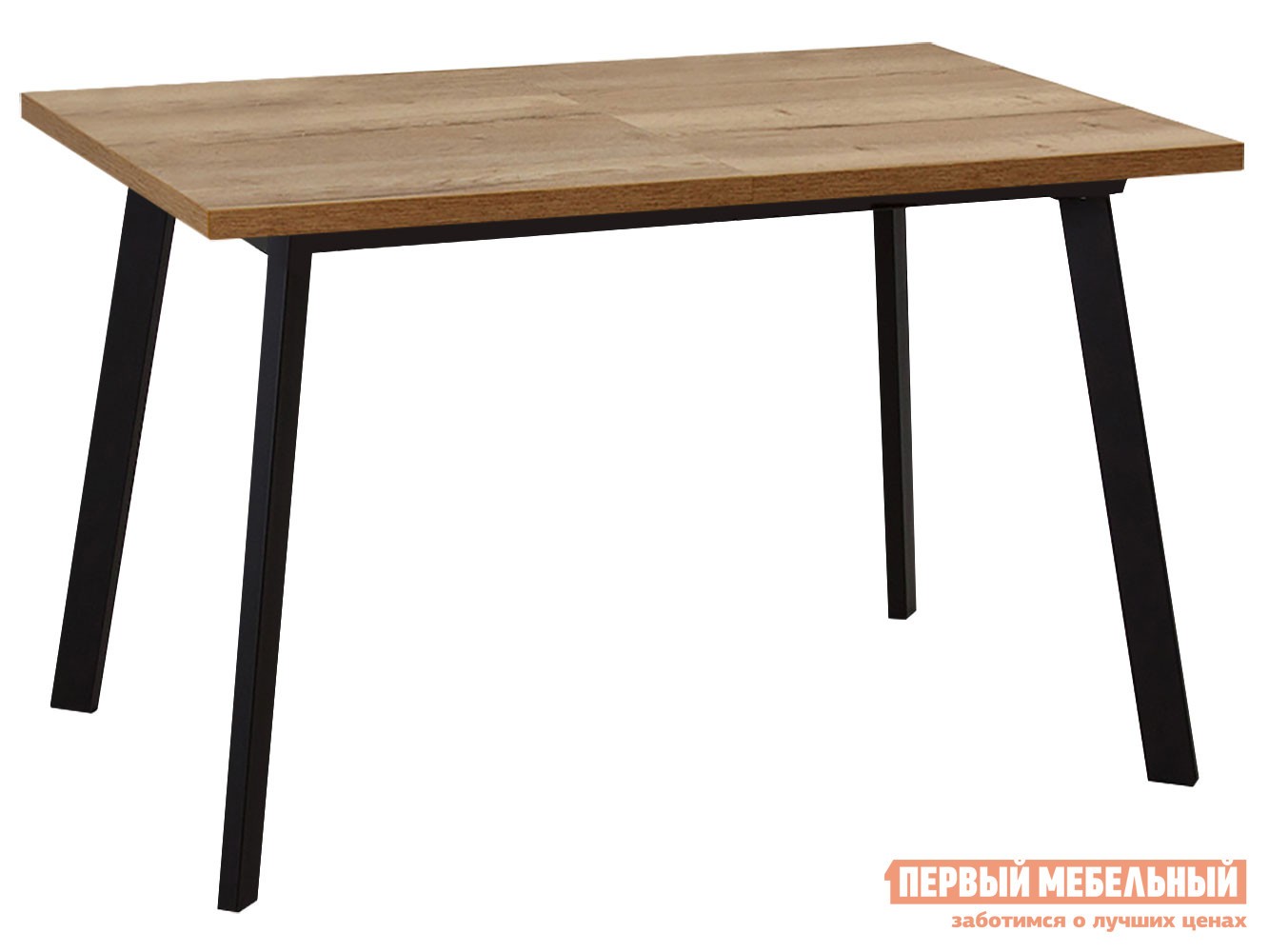 Кухонный стол  DikLine HB Дуб Галифакс / Черный, 1200 мм