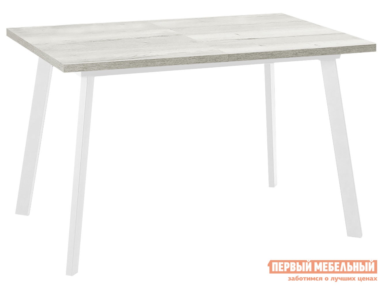 Кухонный стол  DikLine HB Сосна Касцина / Белый, 1400 мм