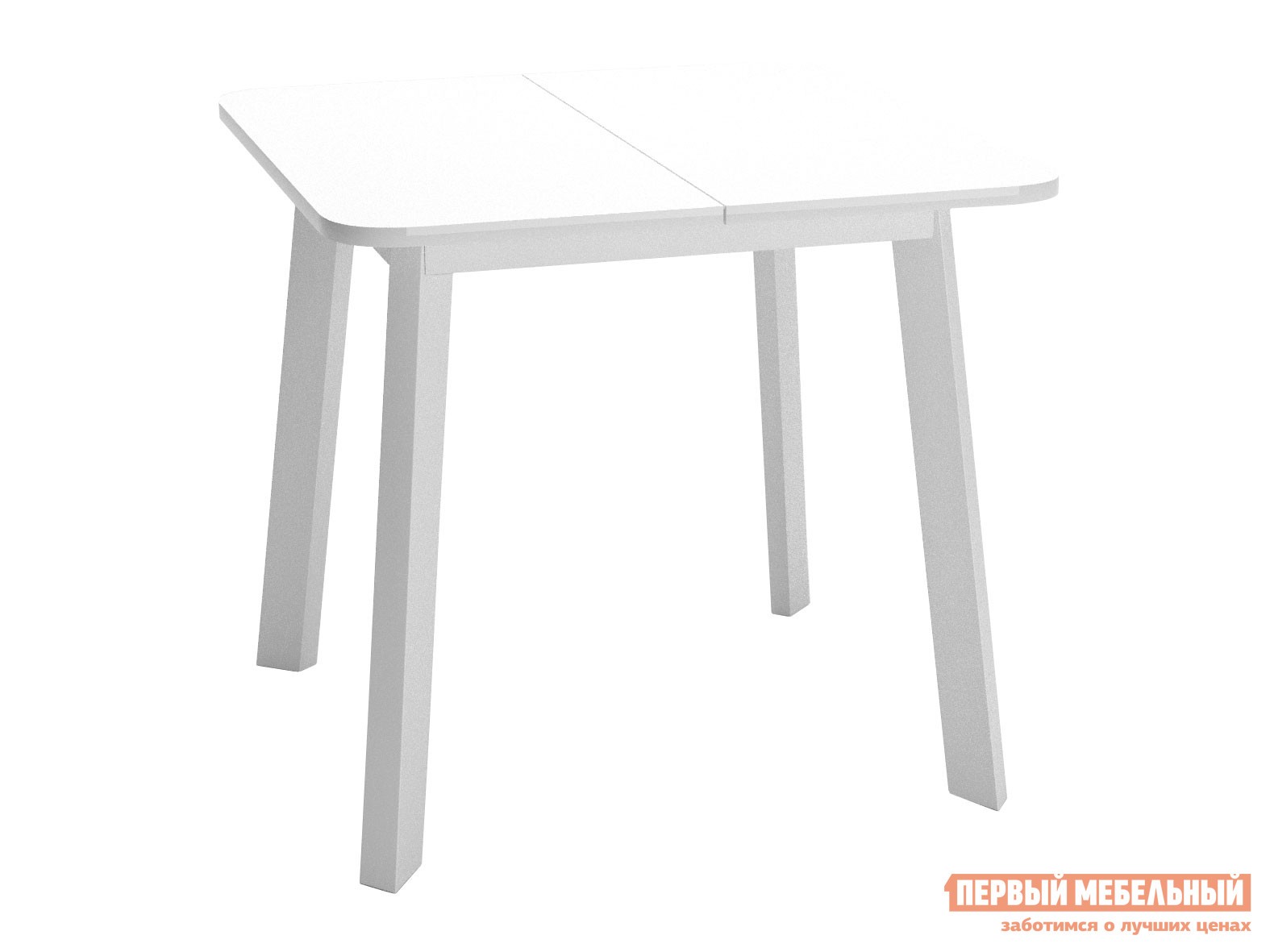 Кухонный стол  Dikline UNIS 14 Белый, стекло / Белый