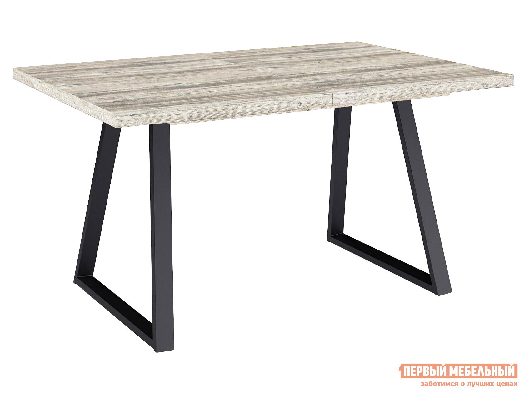 Кухонный стол  Dikline Z140 Сосна Касцина / Черный, металл