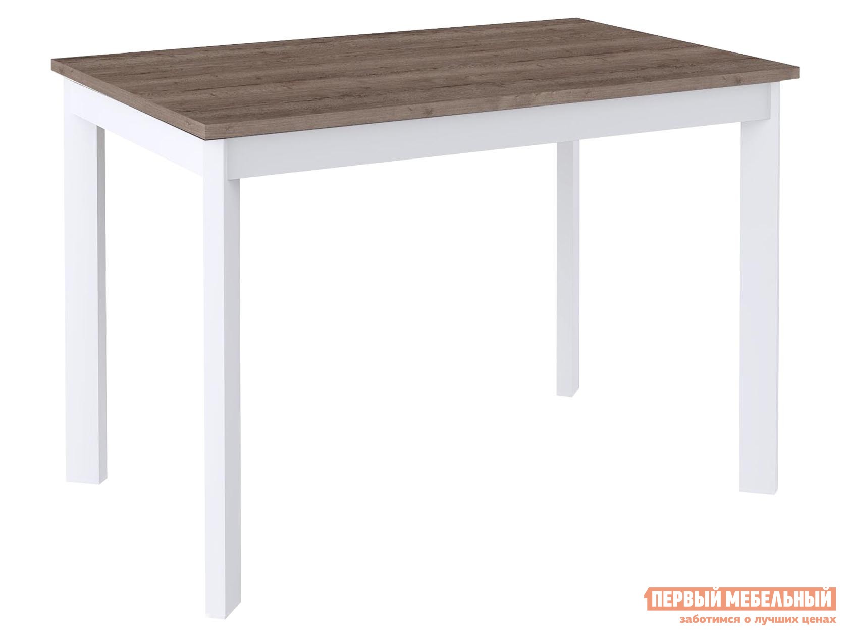 Кухонный стол  Dikline L110 Дуб Галифакс / Белый