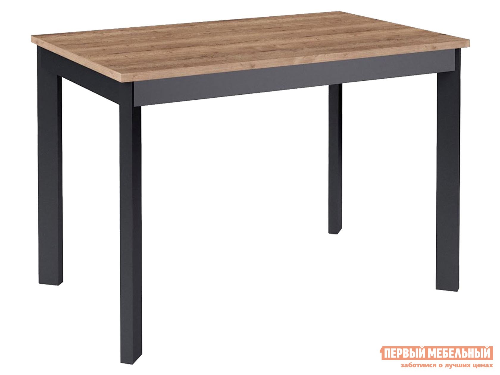 Кухонный стол  Dikline L110 Дуб Галифакс / Черный