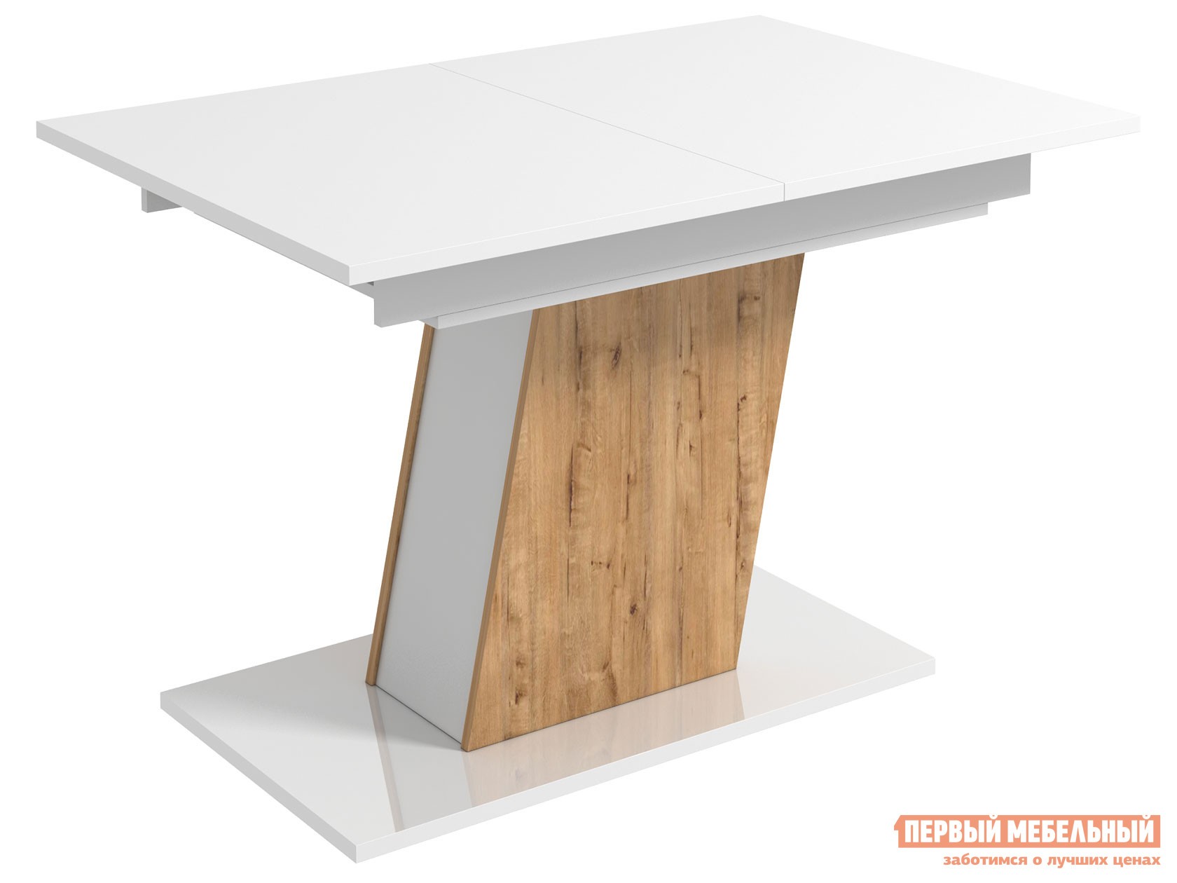 Кухонный стол  Бергамо Бунратти / Белый глянец